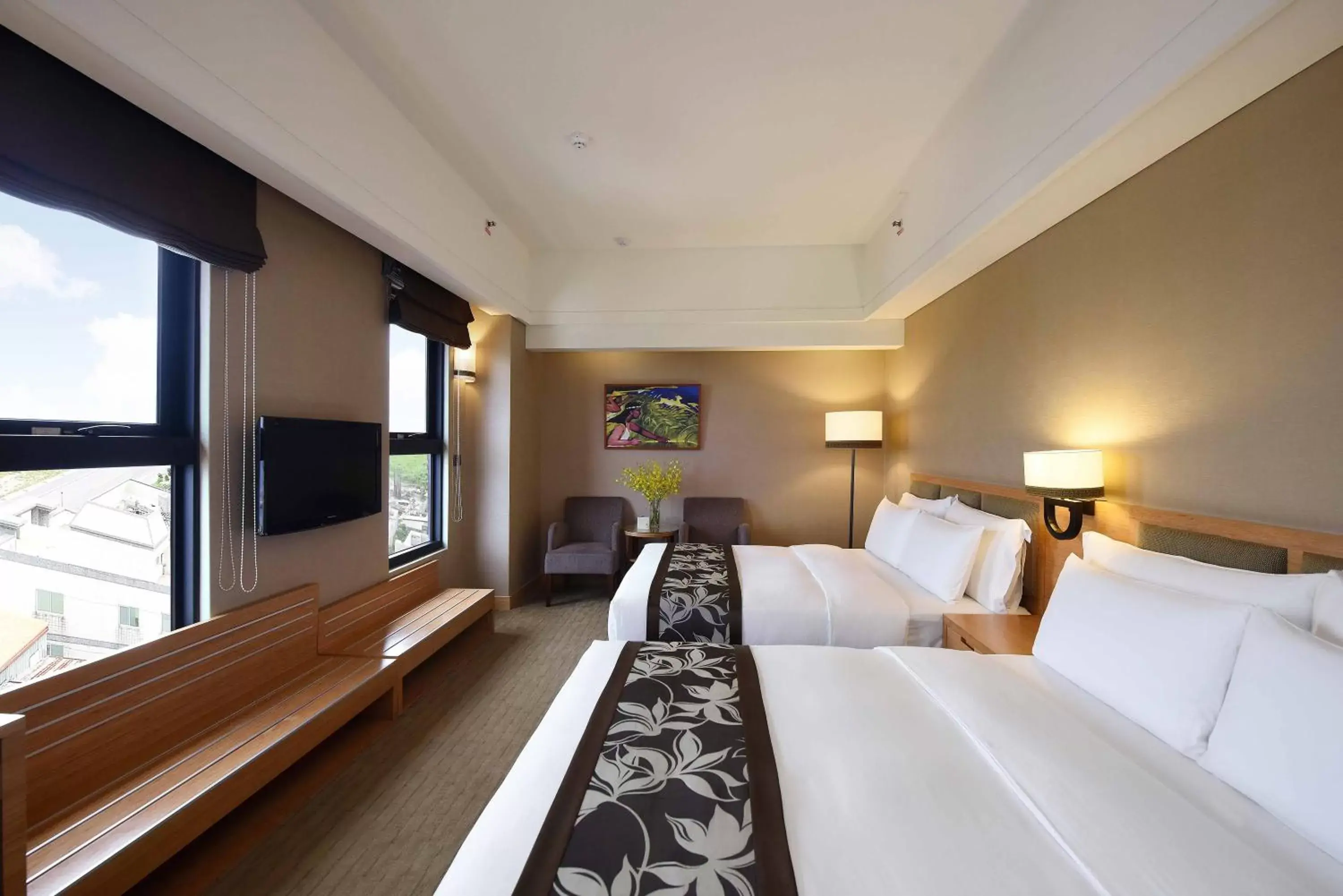 Bed in Fullon Hotel Hualien