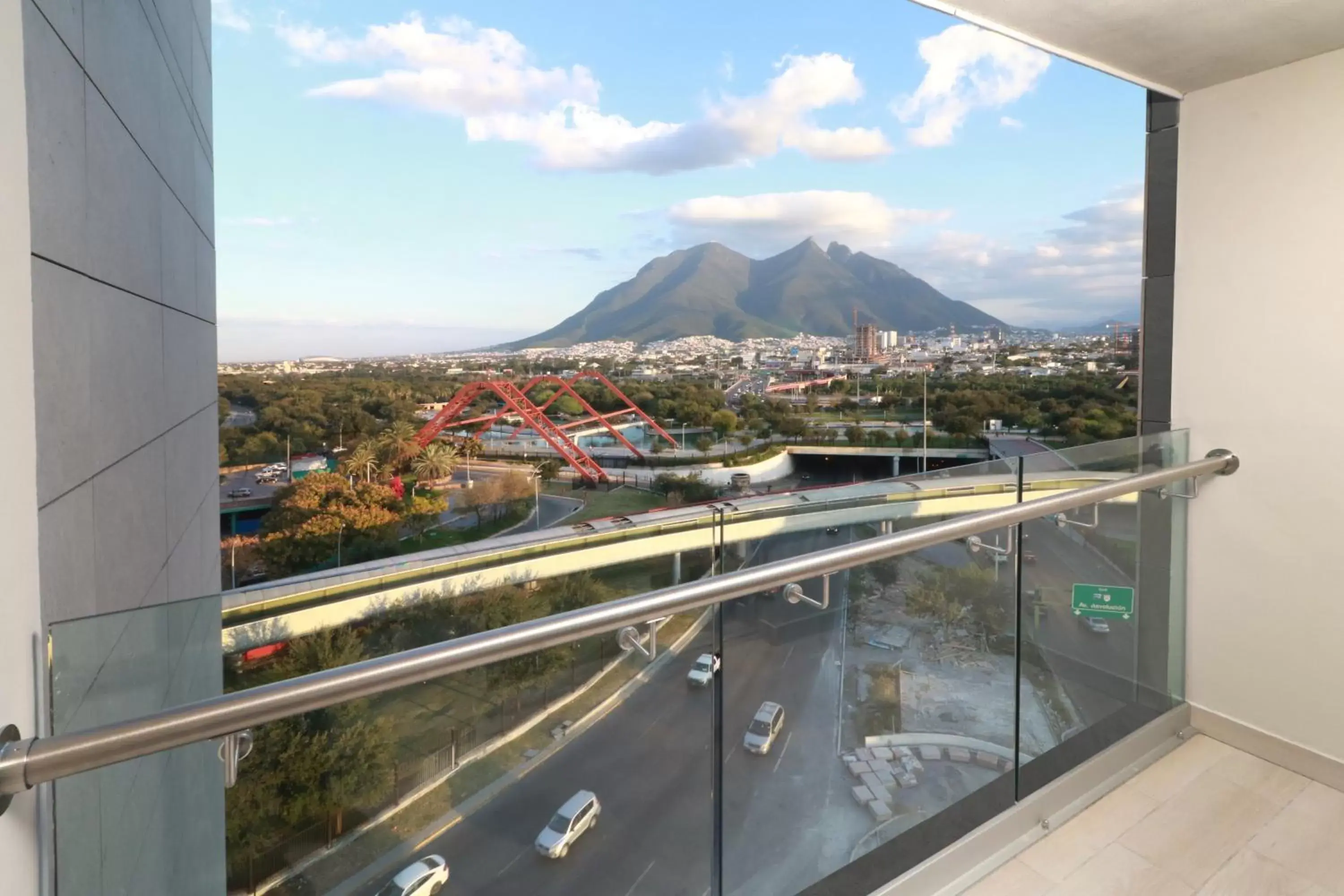 Balcony/Terrace in Holiday Inn Express - Monterrey - Fundidora, an IHG Hotel