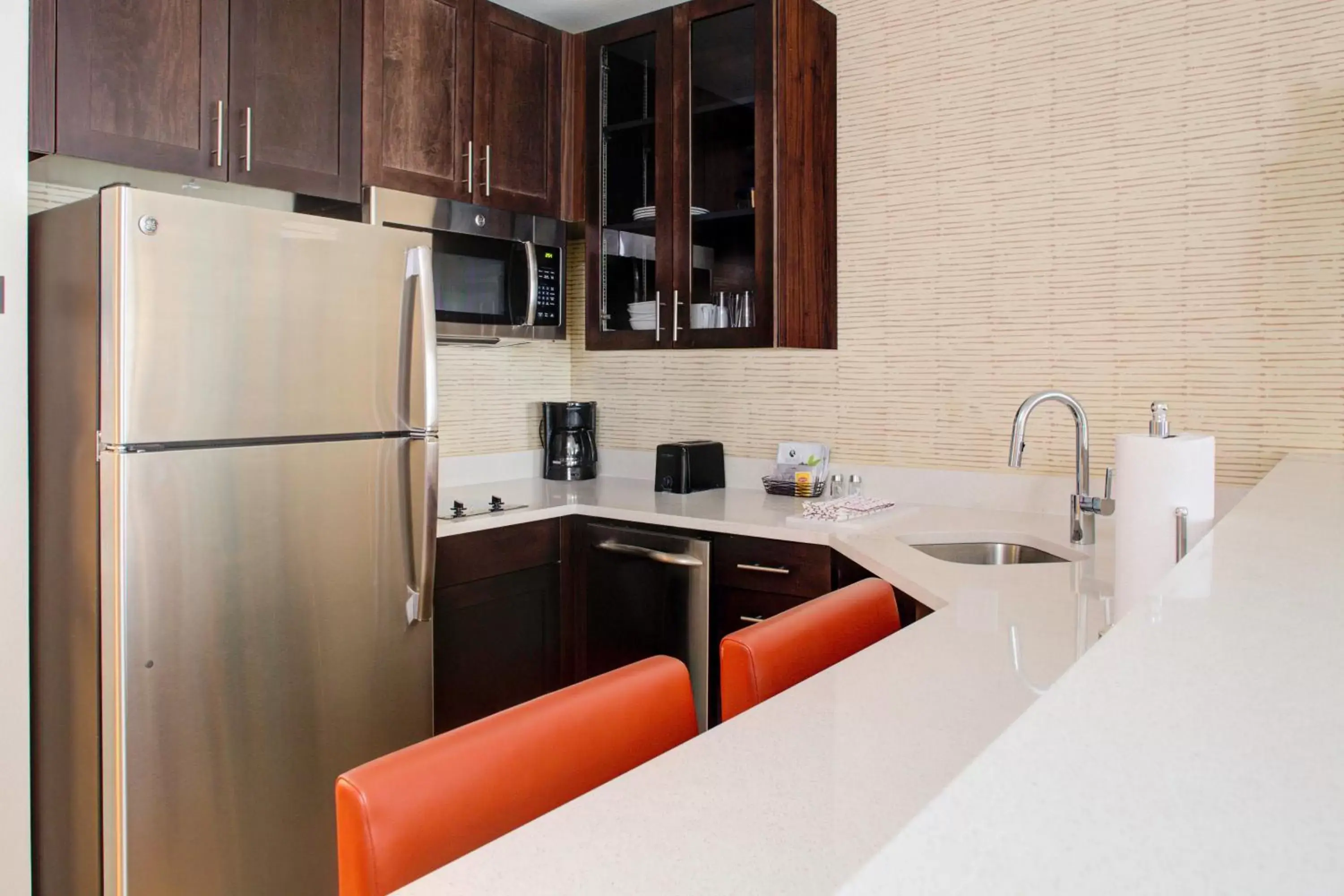 Kitchen or kitchenette, Kitchen/Kitchenette in Residence Inn by Marriott Dallas Allen/Fairview