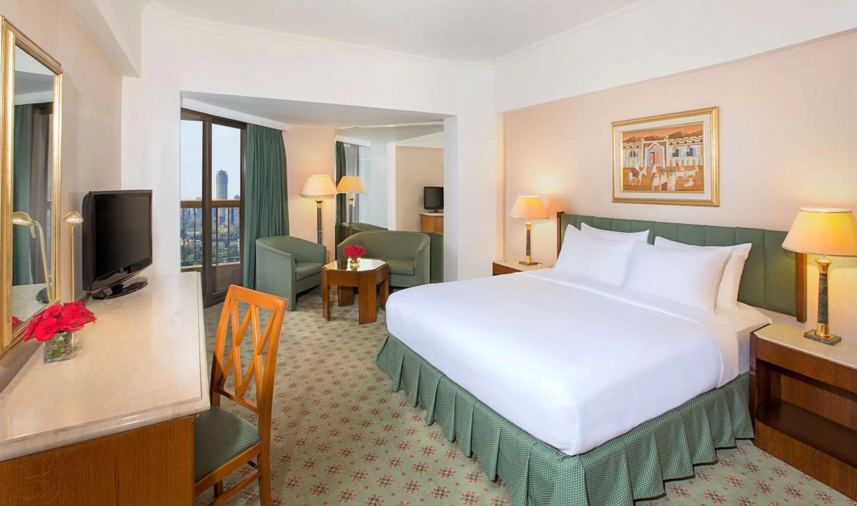 Bed in Ramses Hilton Hotel & Casino