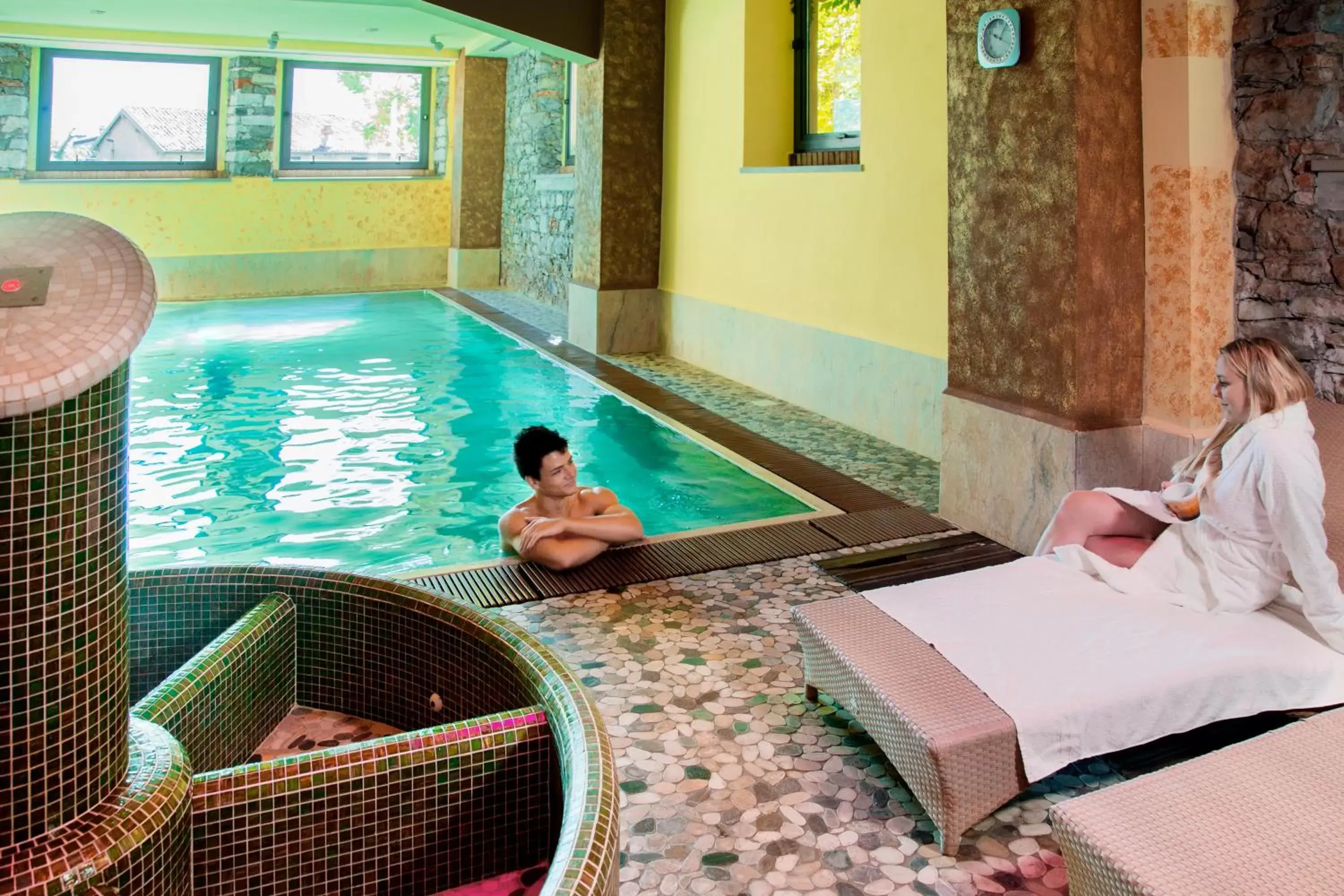 Spa and wellness centre/facilities, Swimming Pool in Hotel Lovere Resort & Spa