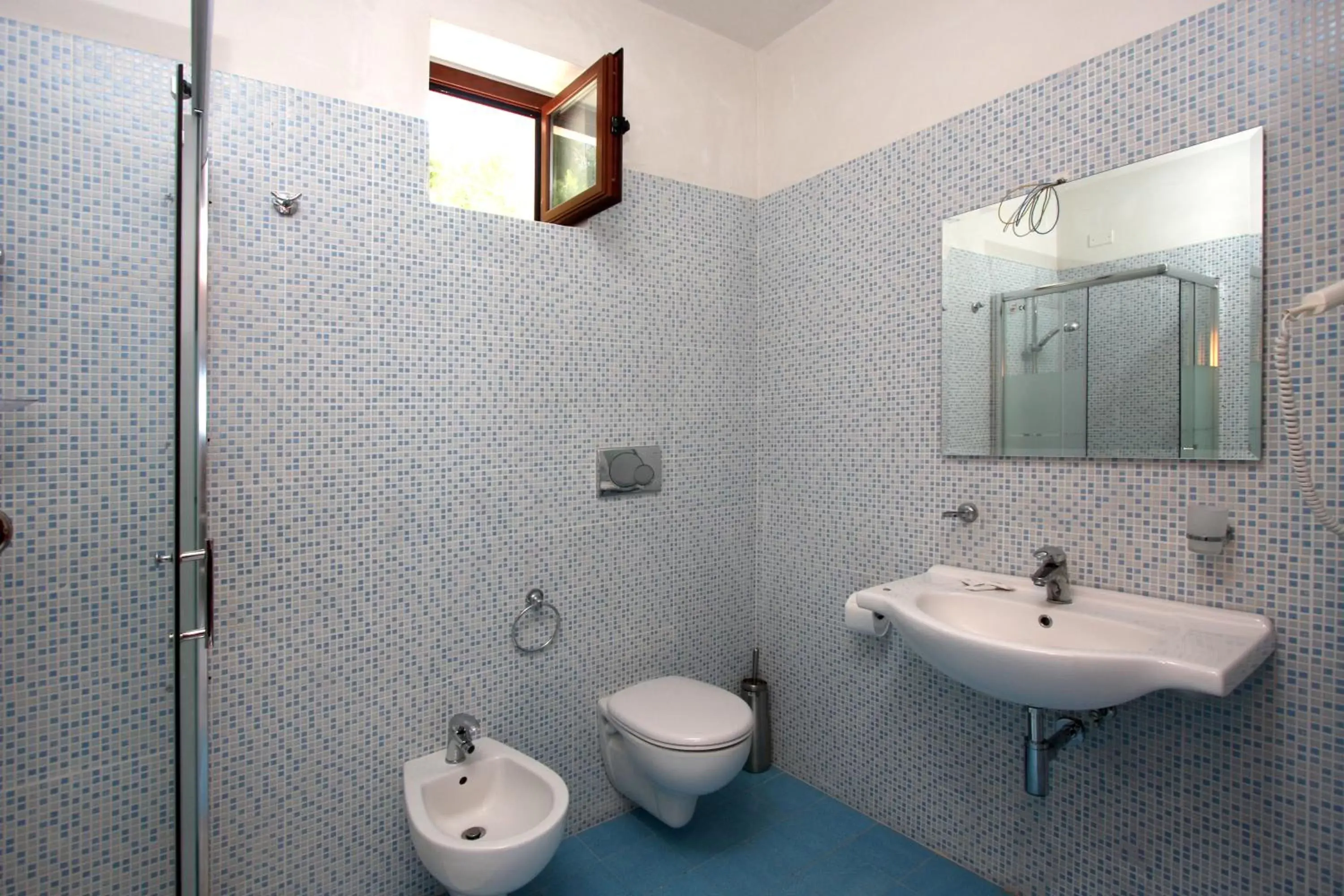 Shower, Bathroom in Residence Hotel Torresilvana
