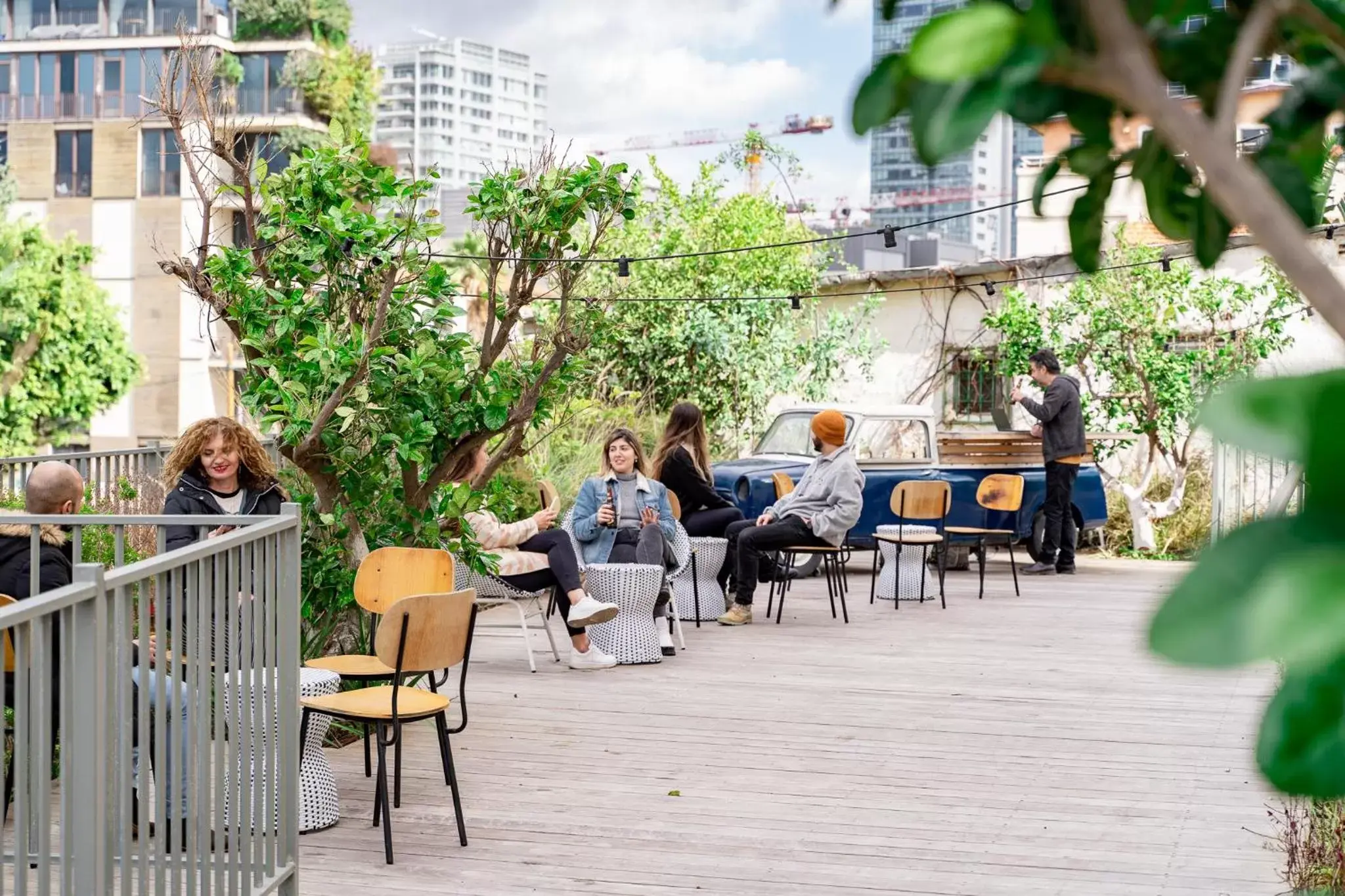 Balcony/Terrace in Selina Neve Tzedek Tel Aviv