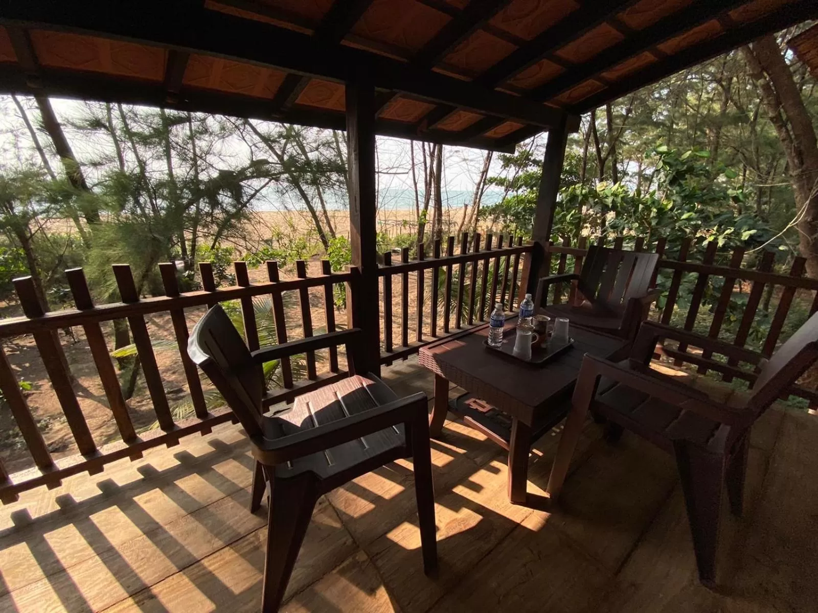 Balcony/Terrace in OmBodhi Retreat