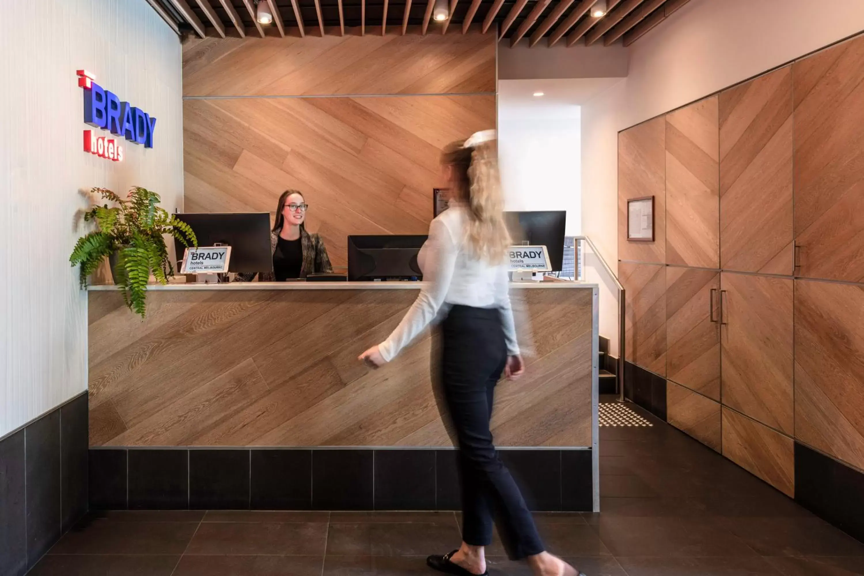 Lobby or reception in Brady Hotels Central Melbourne