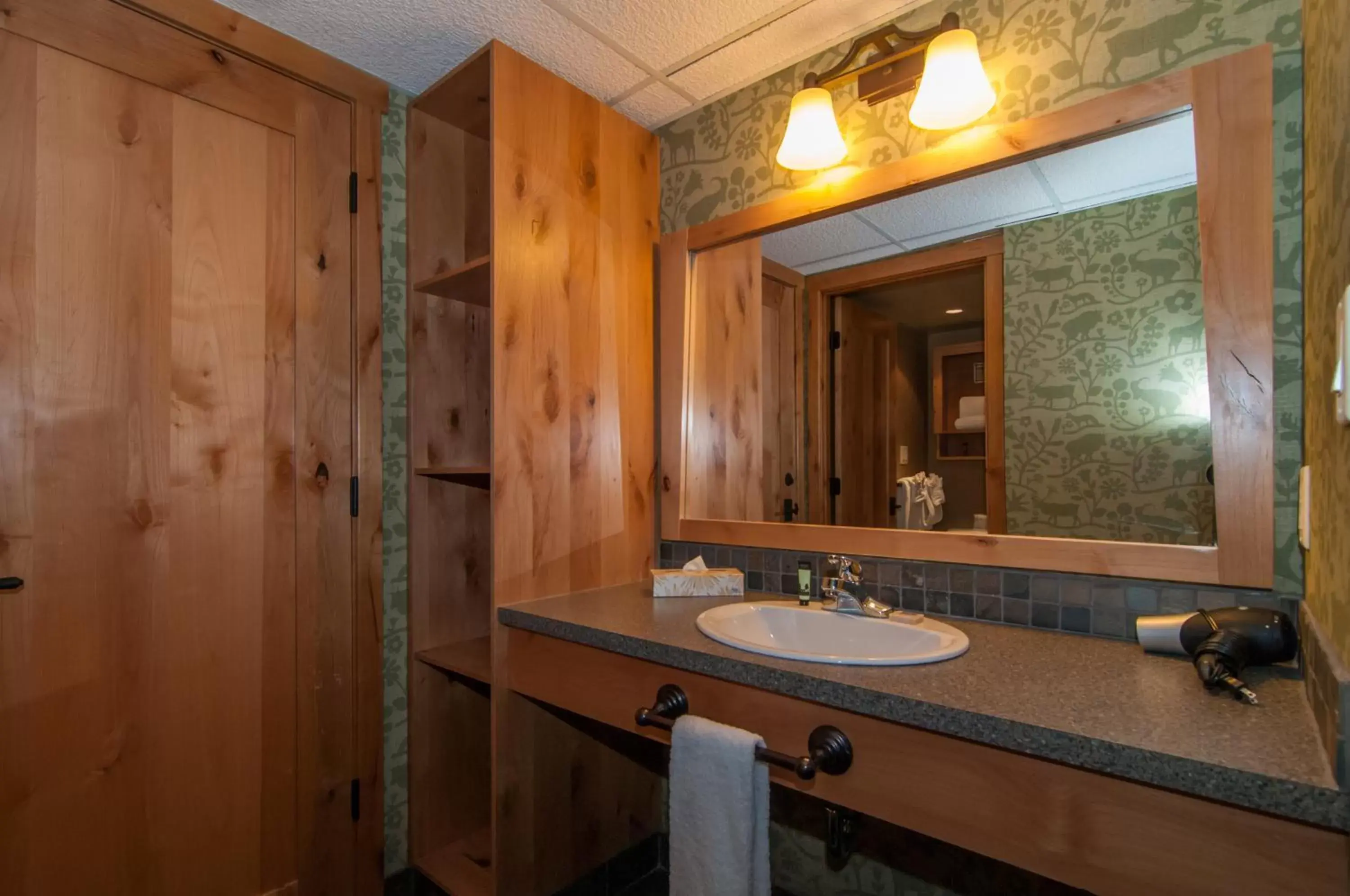 Bathroom in Fox Hotel and Suites