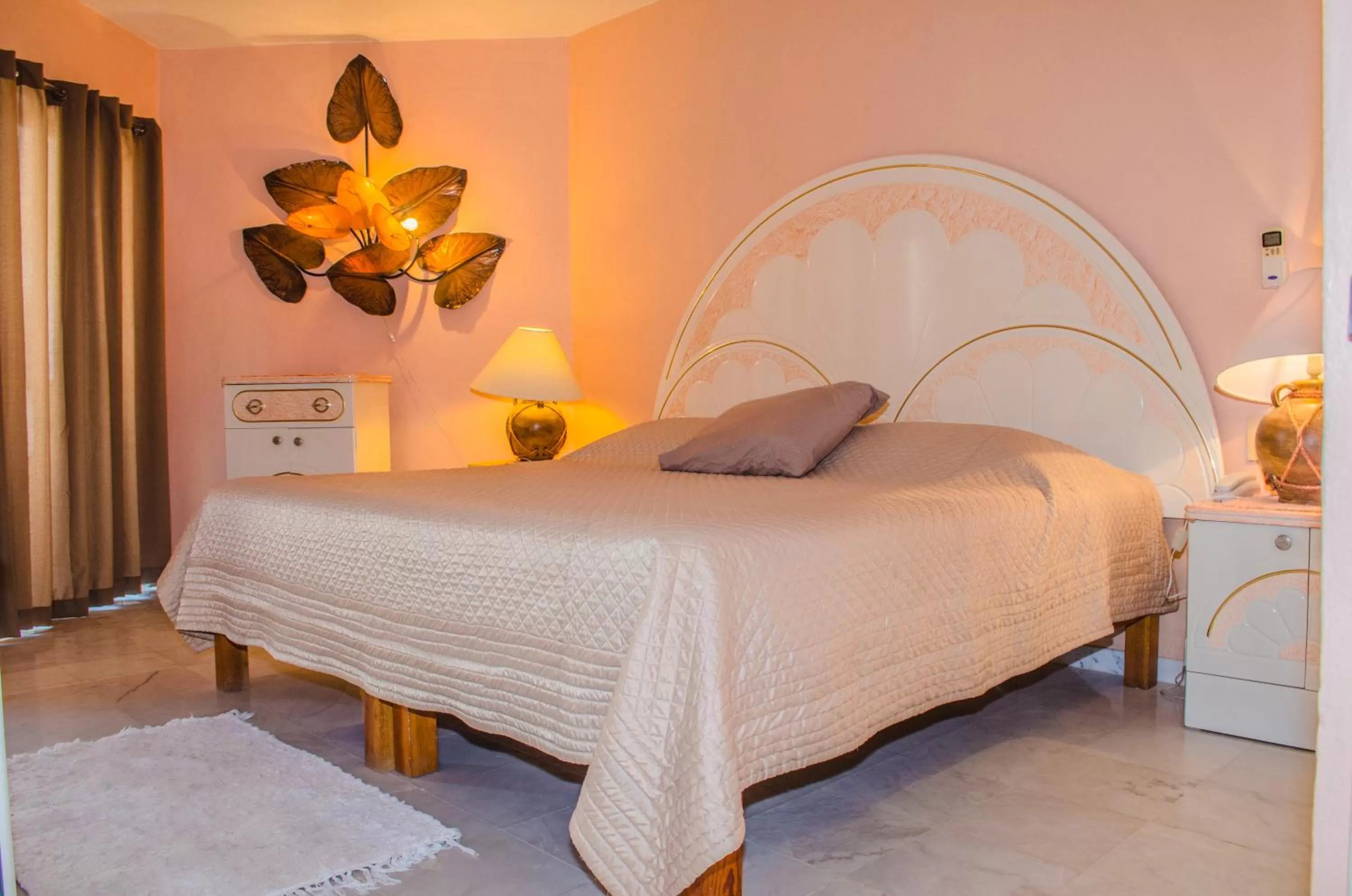 Bed in ENNA INN IXTAPA DEPARTAMENTOS ViSTA AL MAR