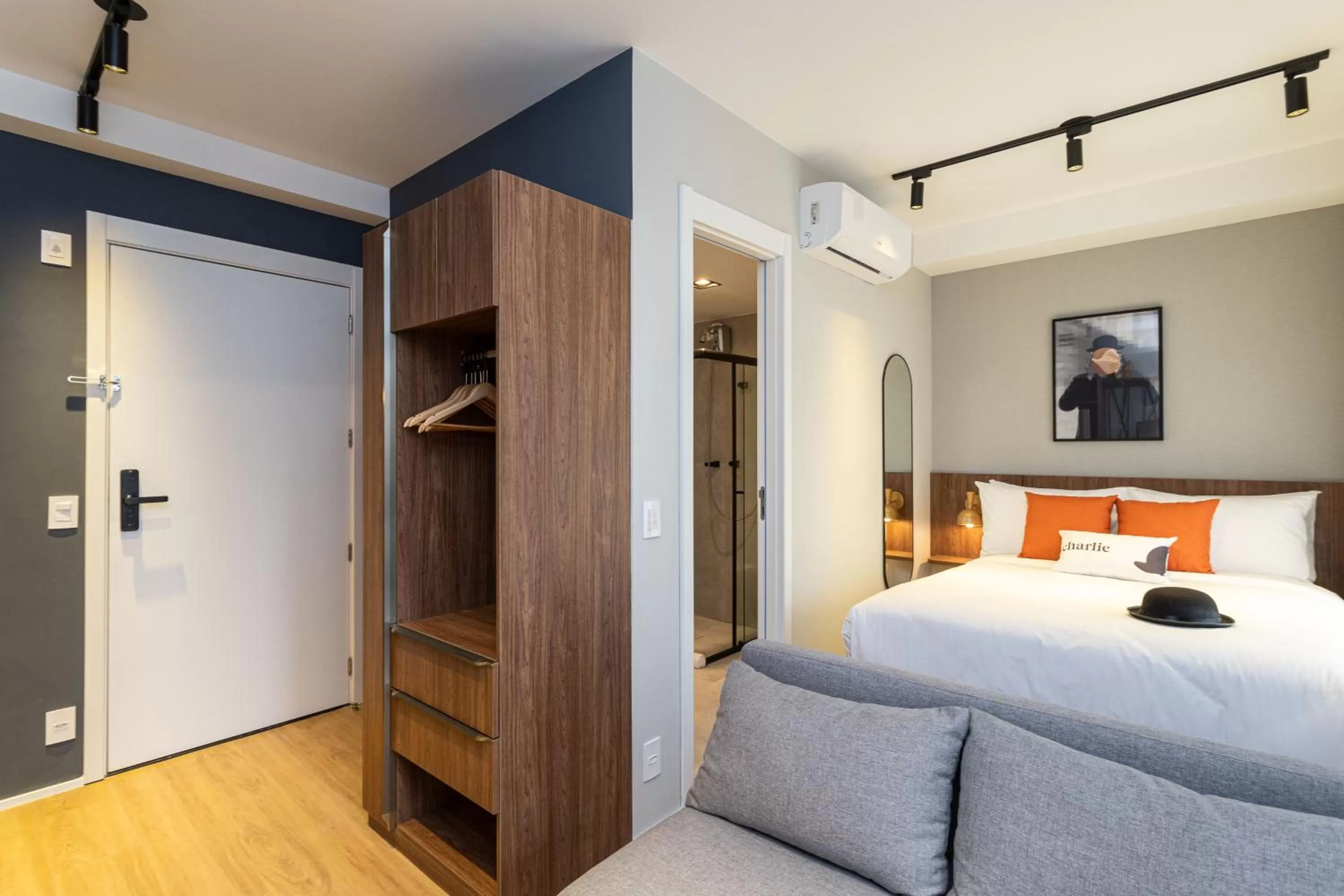 Bed in Charlie Hotel Atmosfera Paulista