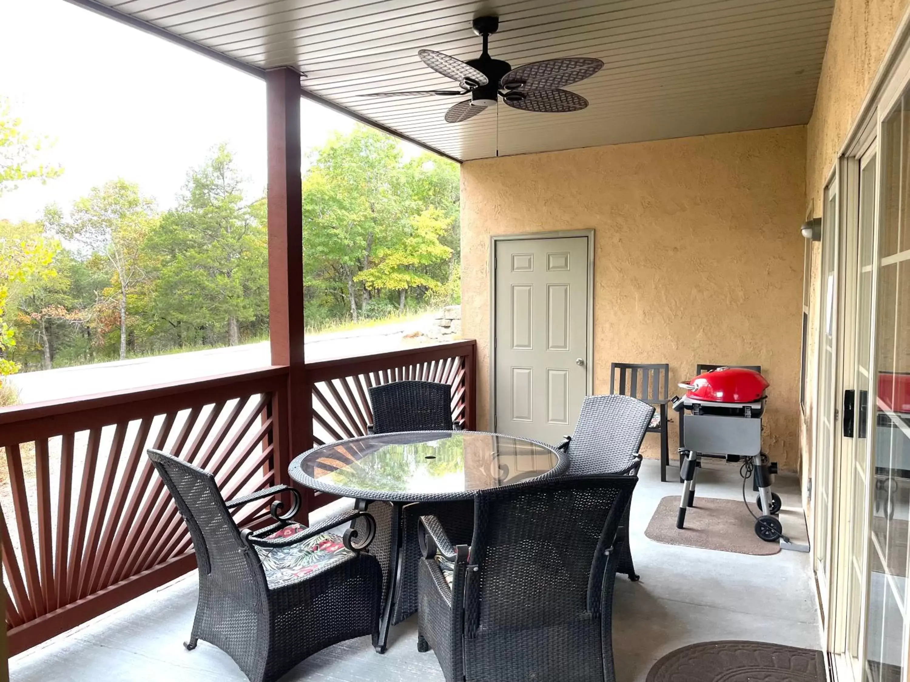 Patio in Rockwood Condos on Table Rock Lake