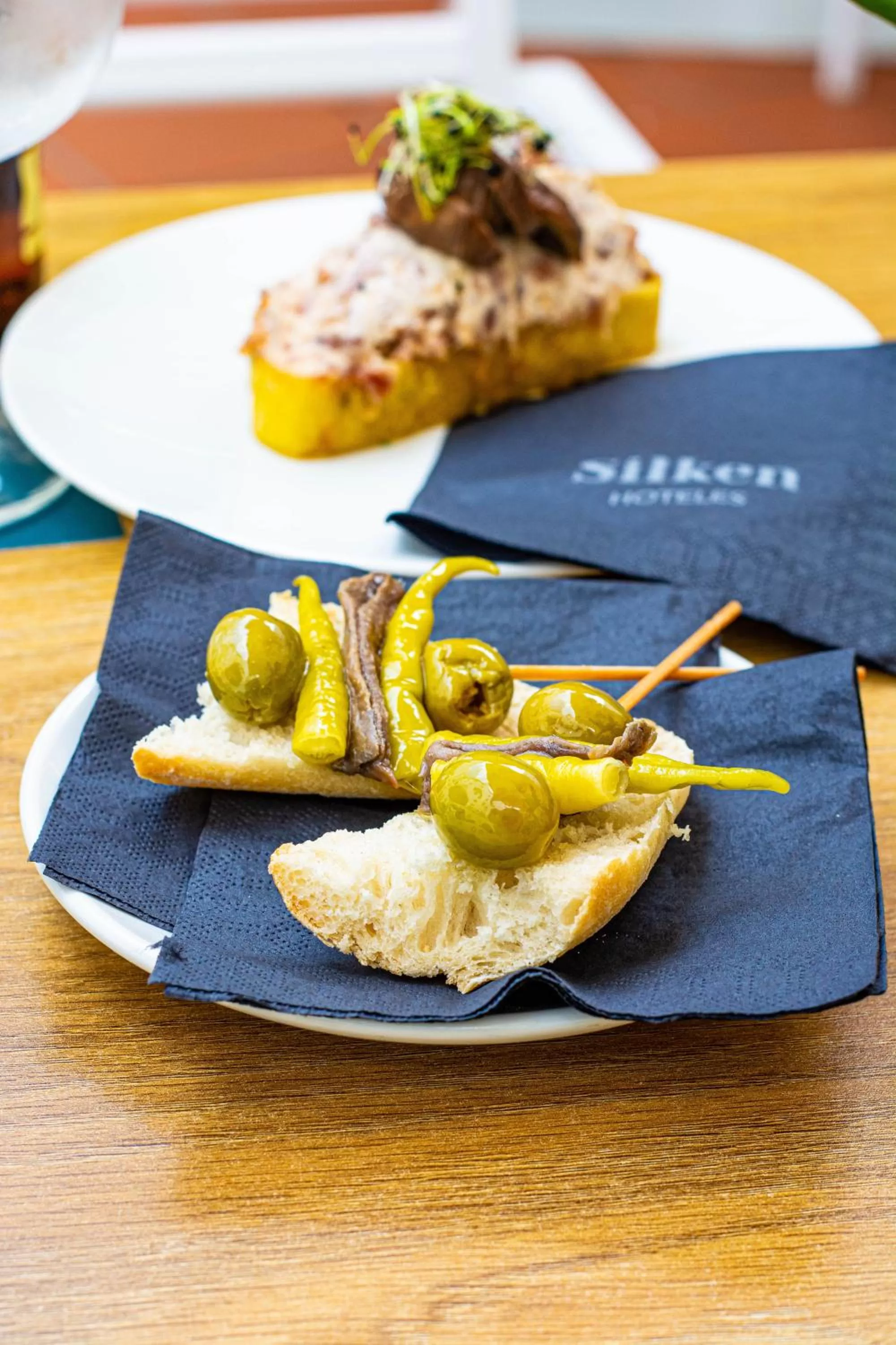 Patio in Hotel Silken Indautxu