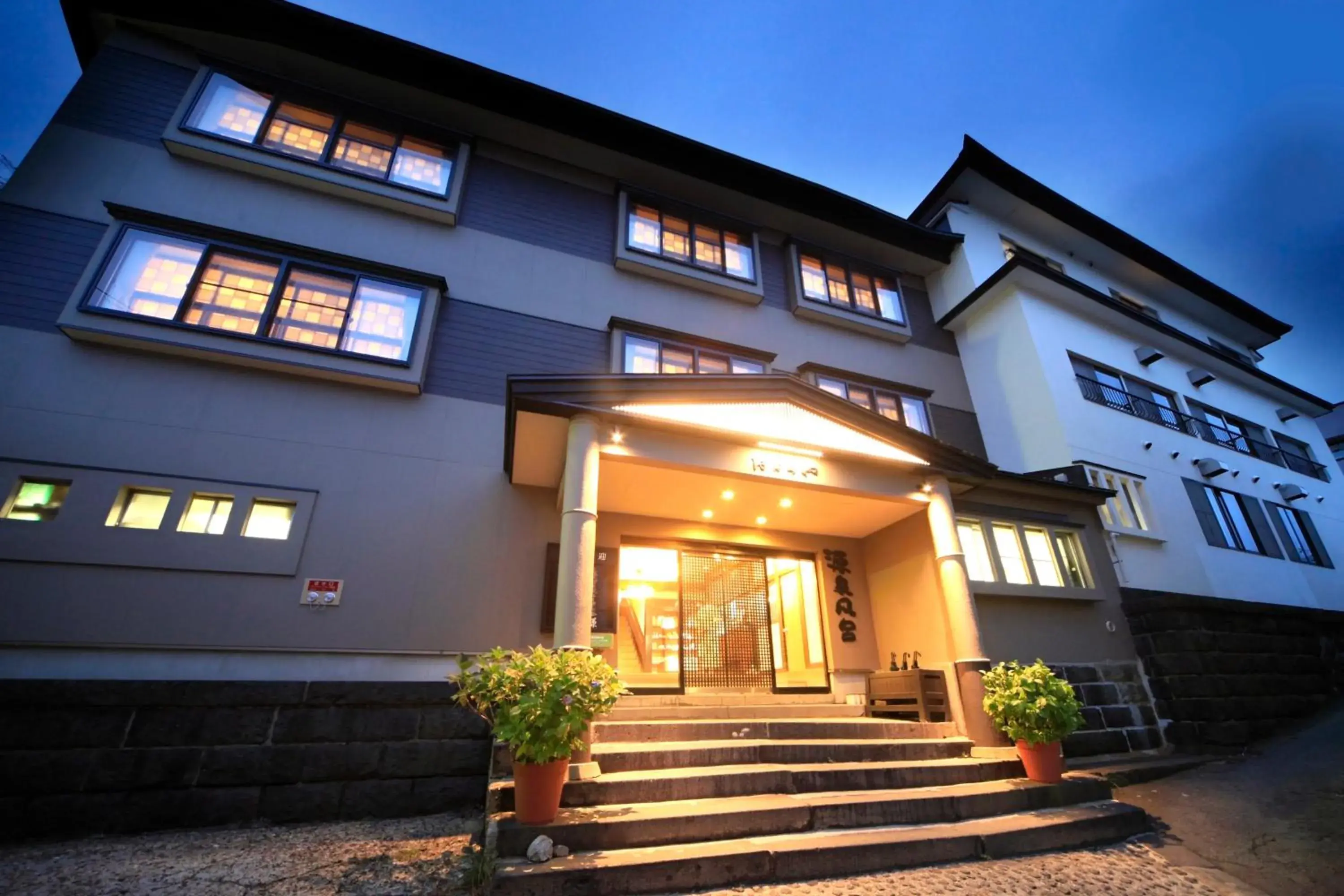 Facade/entrance, Property Building in Oomiya Ryokan