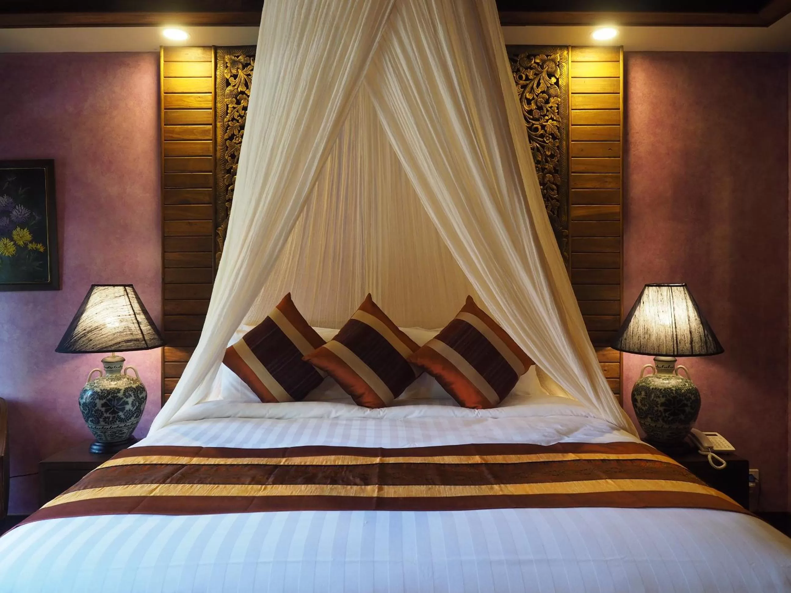 Bed in Amata Lanna Village อมตะล้านนาวิลเลจ