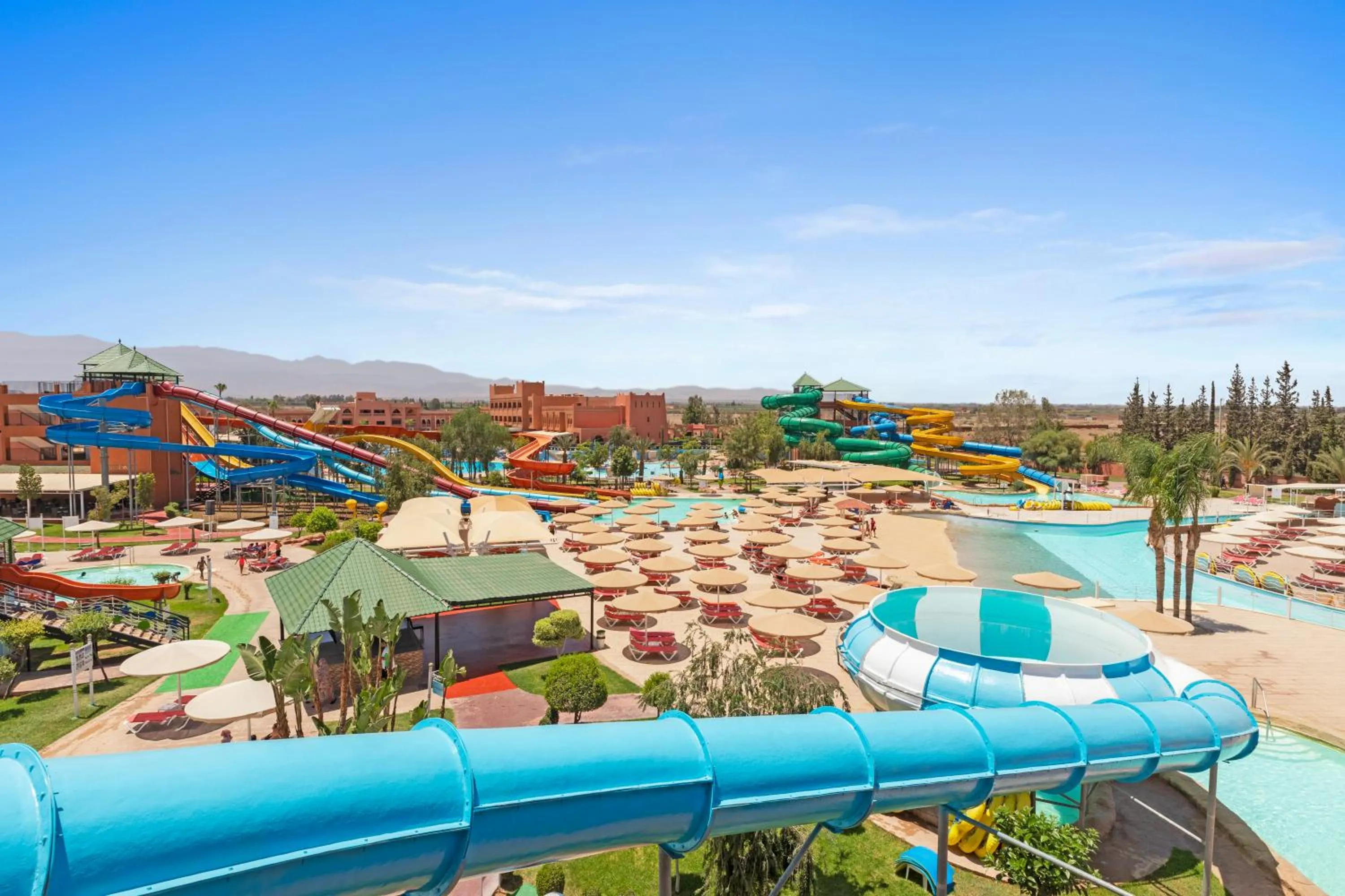 Aqua park in Pickalbatros Aqua Fun Club All Inclusive