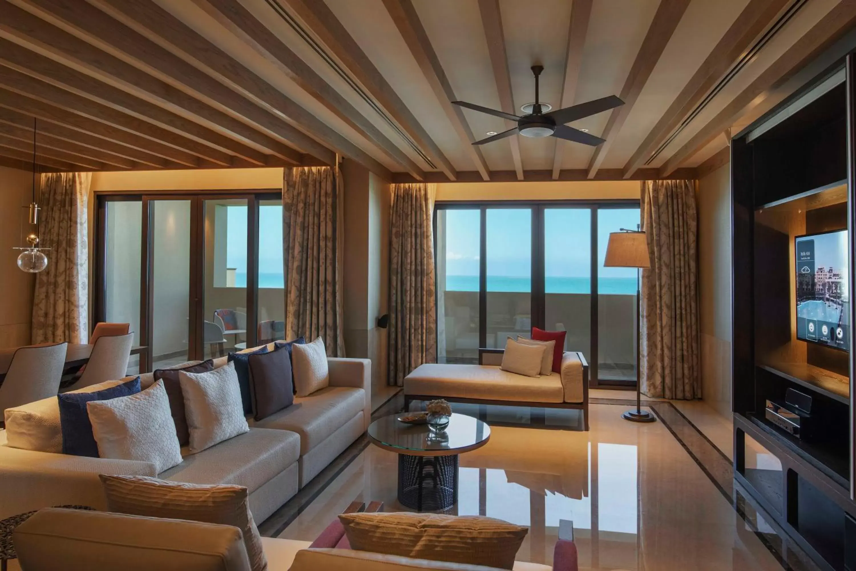 Living room, Seating Area in Saadiyat Rotana Resort and Villas