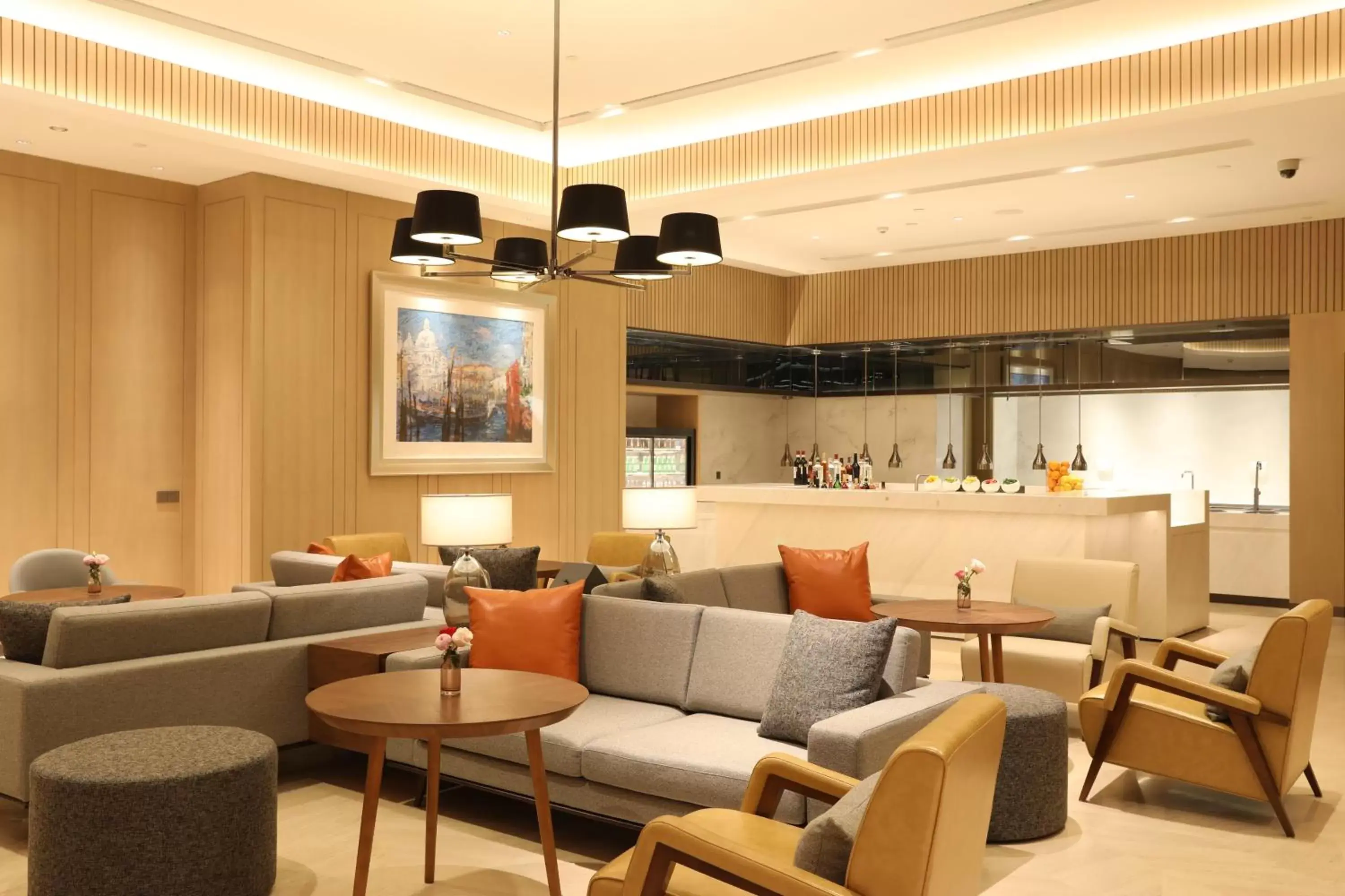 Lounge or bar, Lounge/Bar in Hyatt Place Shanghai Hongqiao CBD