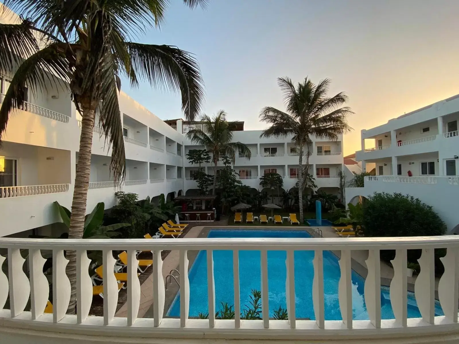 Pool View in Ouril Pontao Hotel