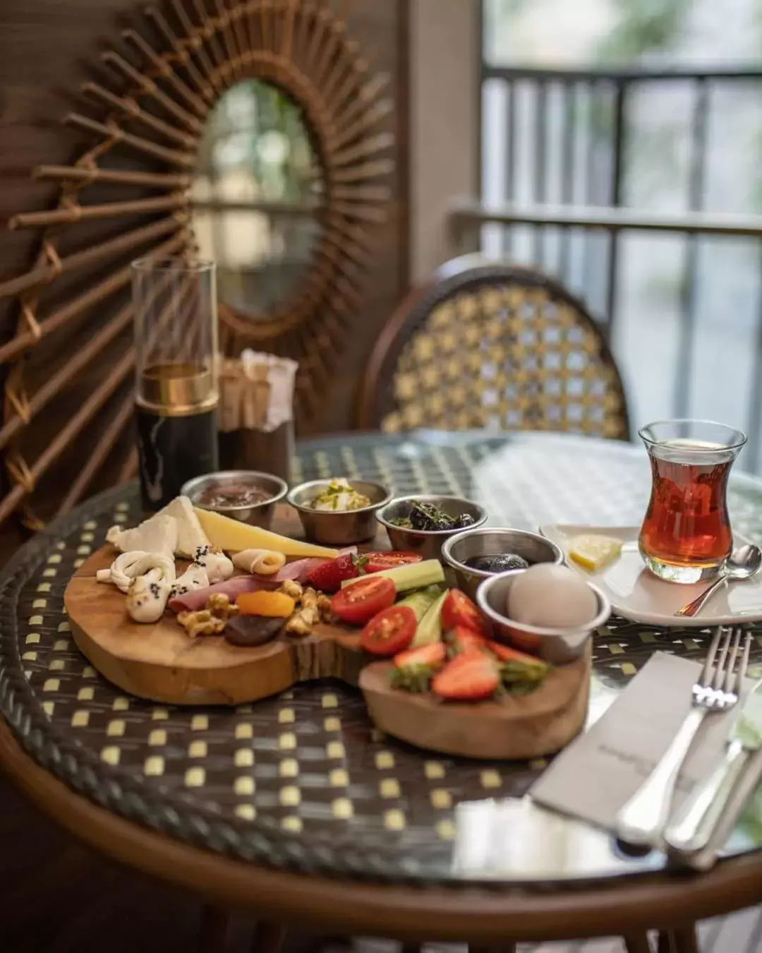 Food close-up in Tonight Hotel Port Food close-up in Tonight Hotel Port