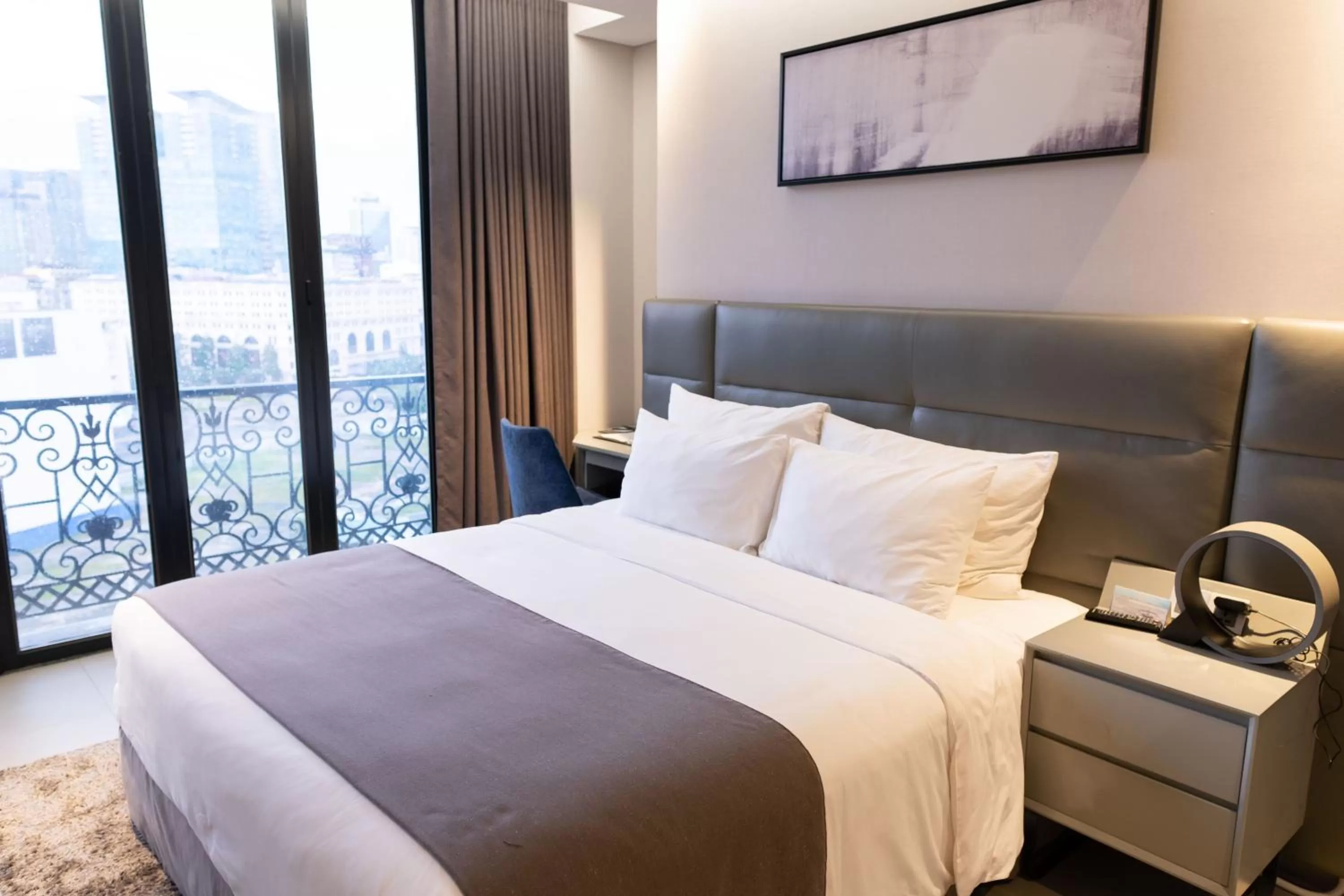 View (from property/room), Bed in M Hotel Saigon