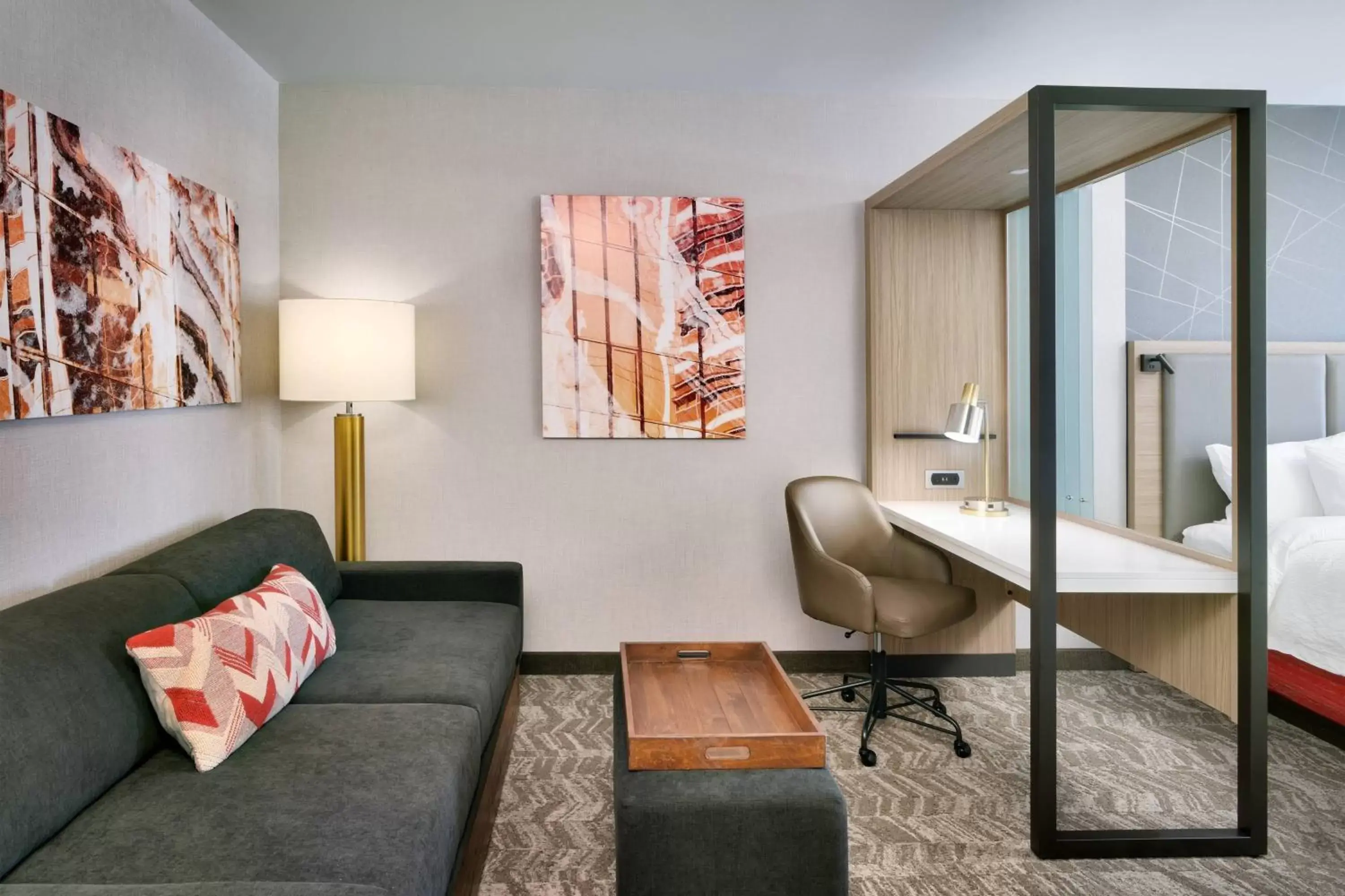 Bedroom, Seating Area in SpringHill Suites by Marriott Salt Lake City Sugar House