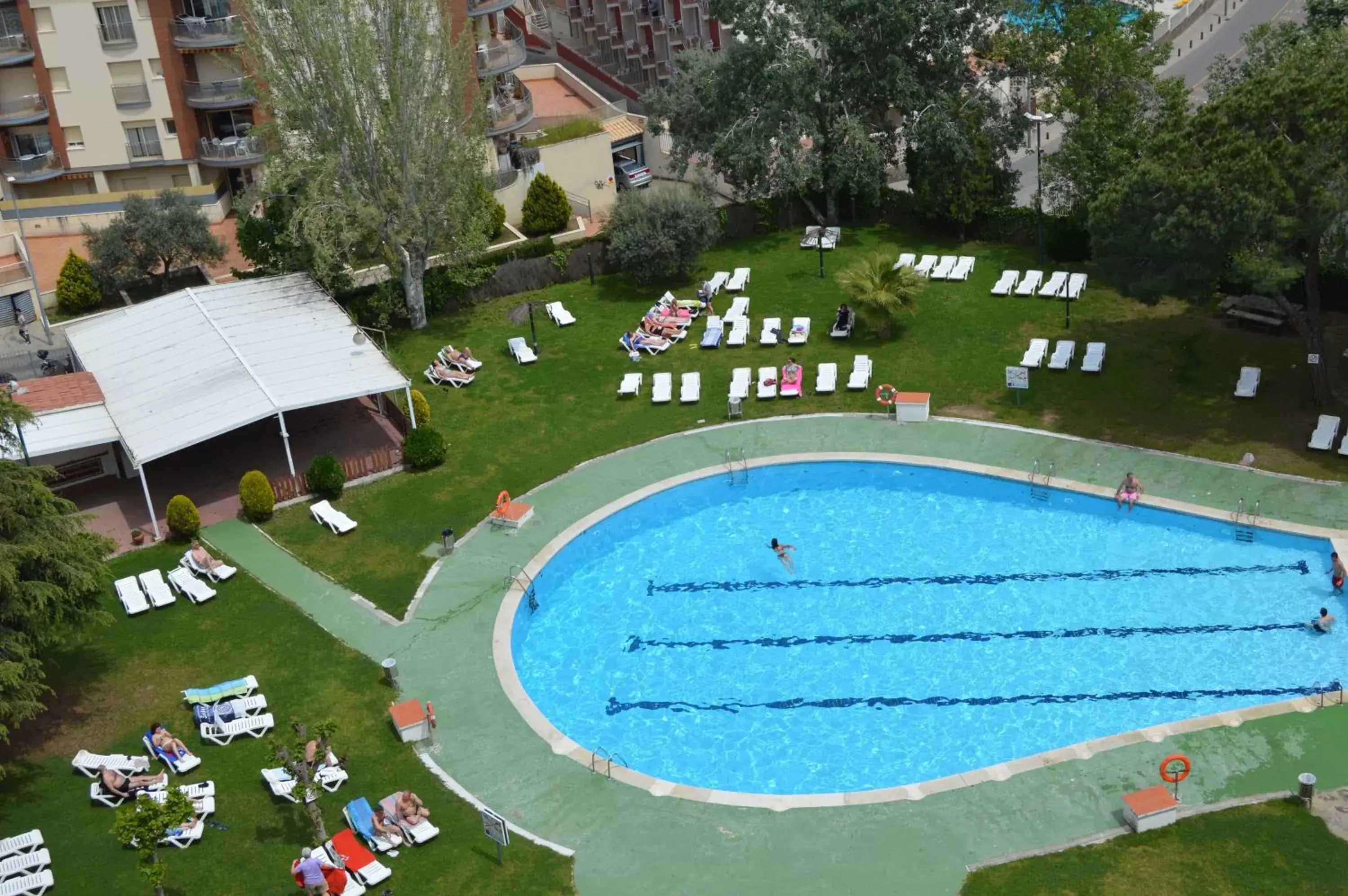 Swimming pool, Pool View in Hotel Samba