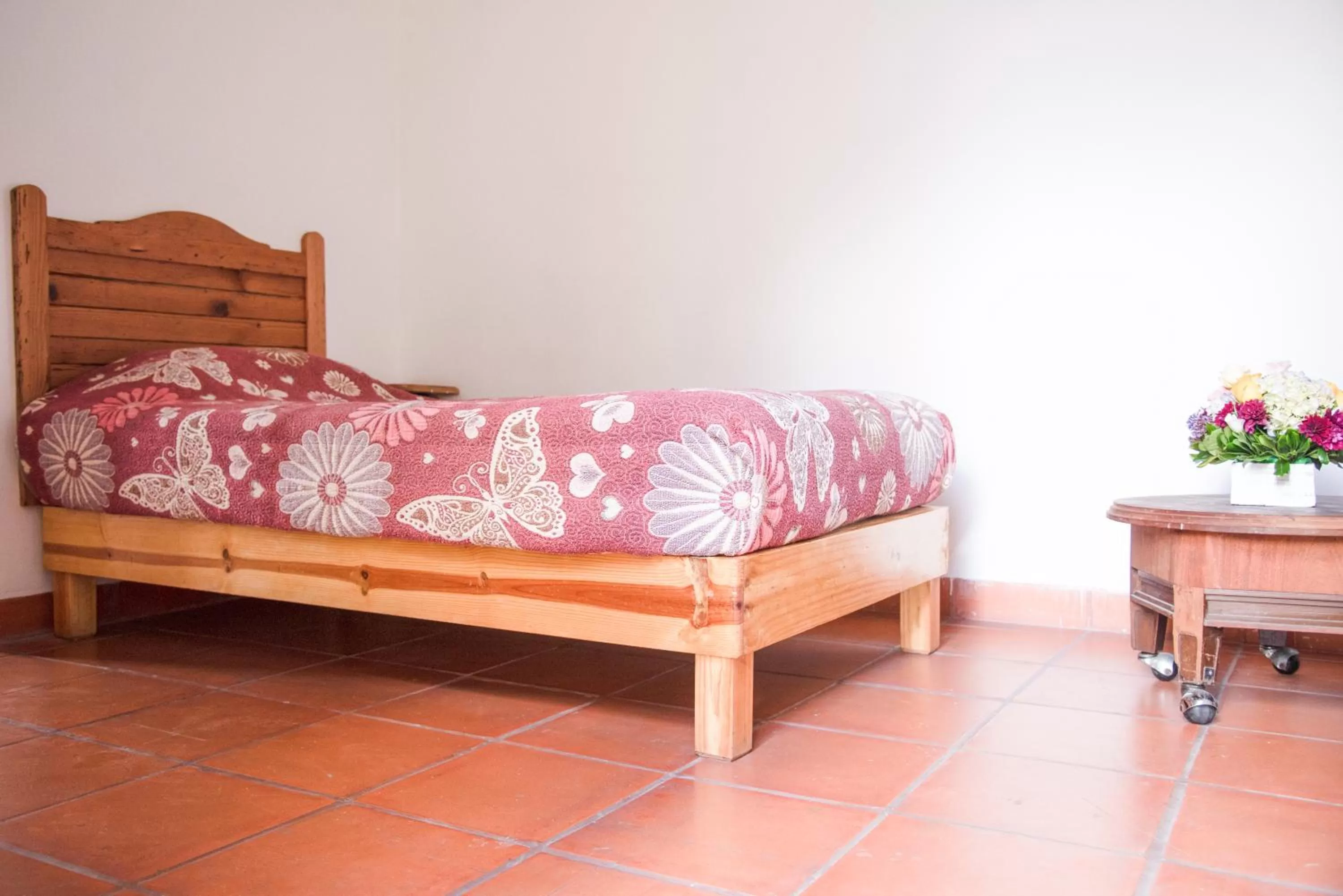 Living room, Bed in Hotel Rincón Poblano