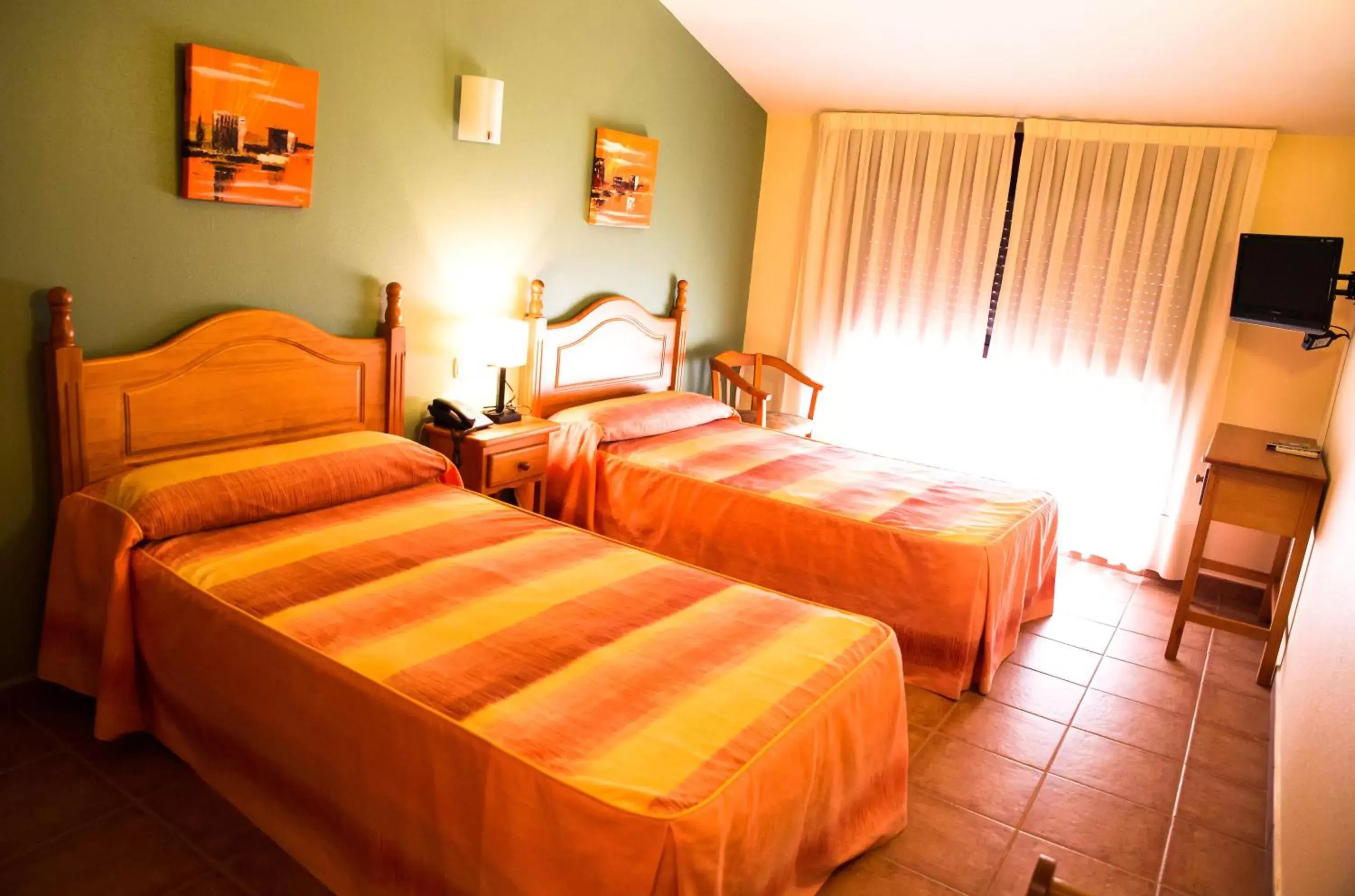 Bed in Hotel Villa Ceuti