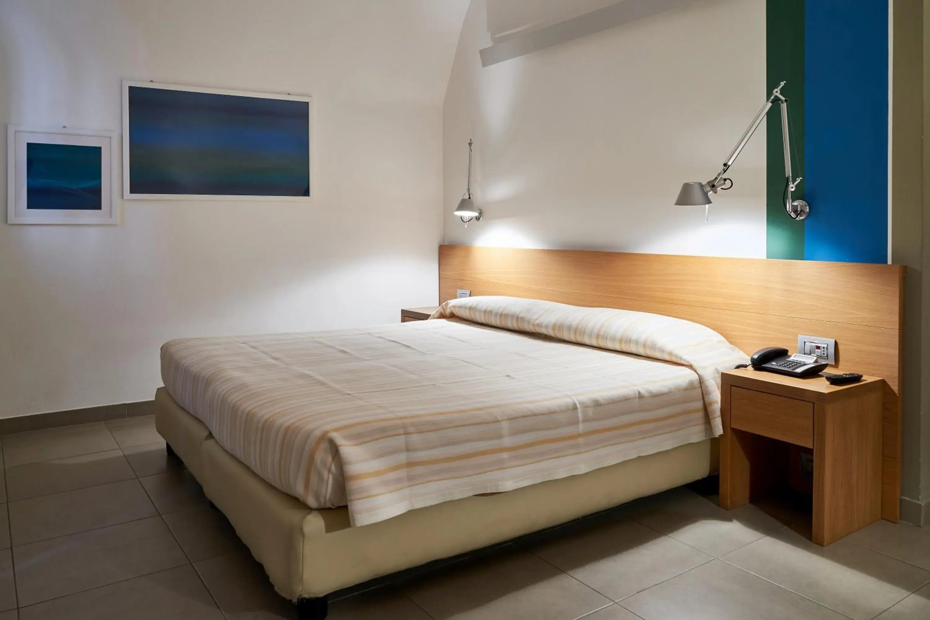 Bed in San Rocco Hotel