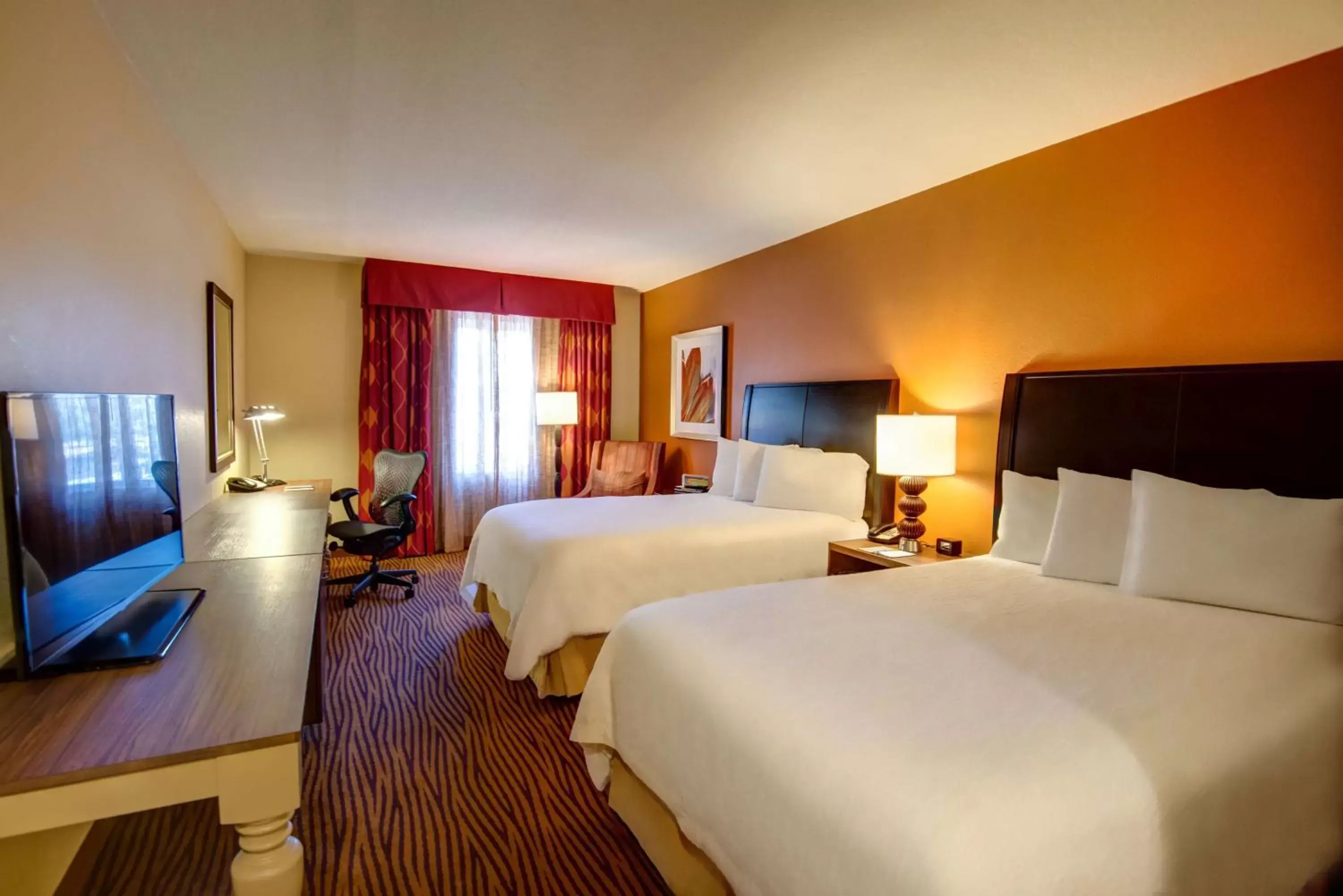 Bedroom in Hilton Garden Inn Tampa Ybor Historic District