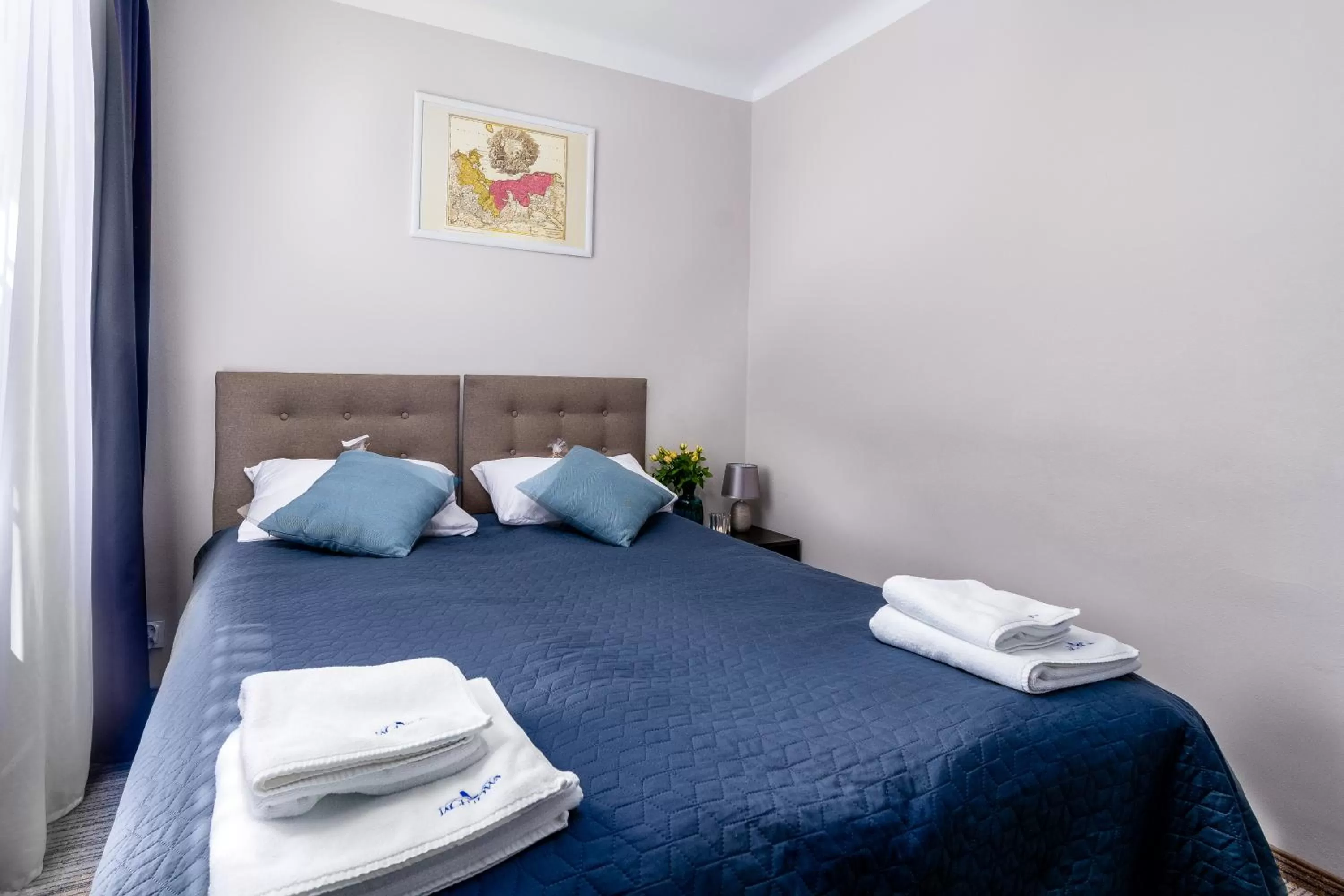 Photo of the whole room, Bed in JACHTOWA Hotel i Restauracja