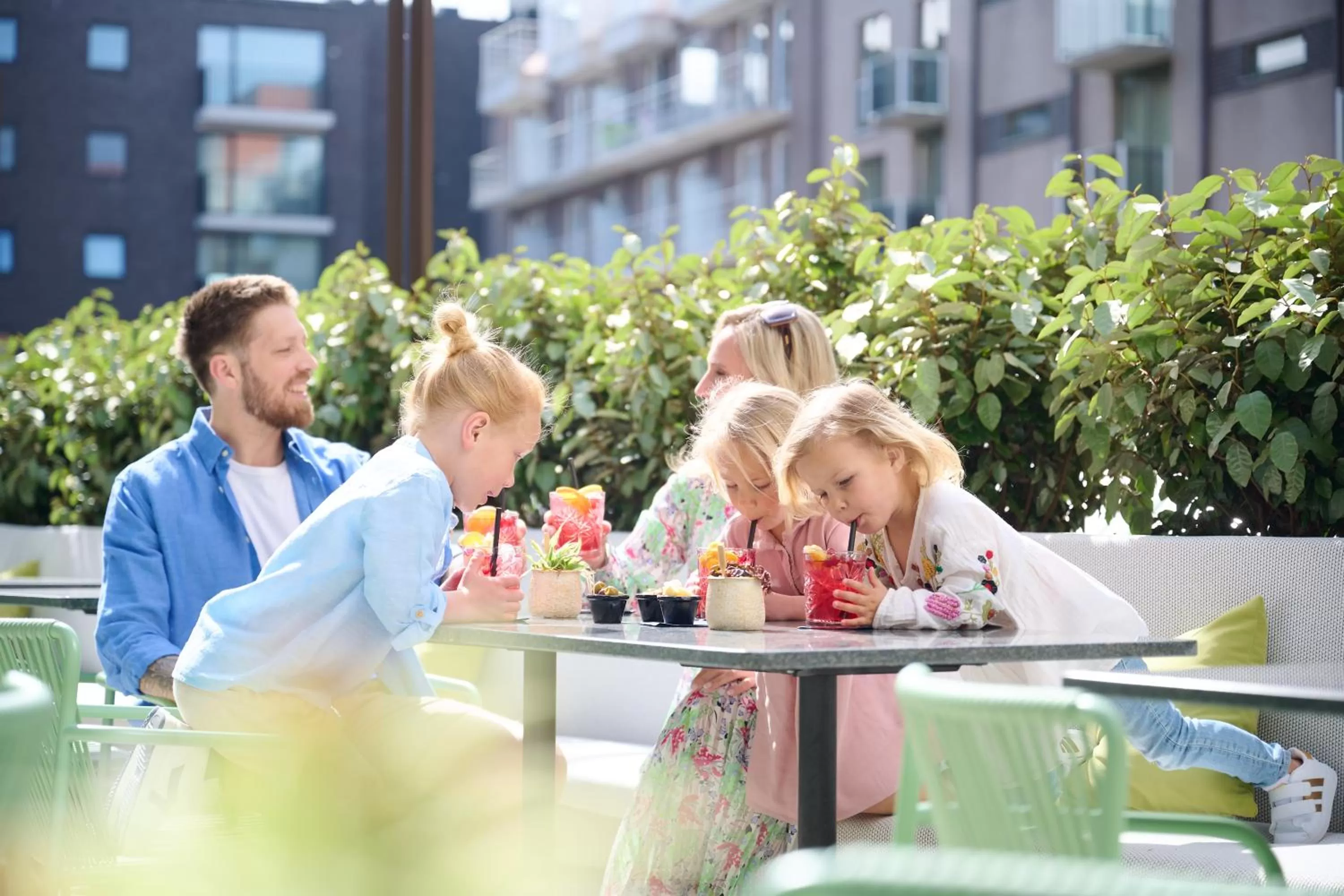 Balcony/Terrace in The CORNR Hotel