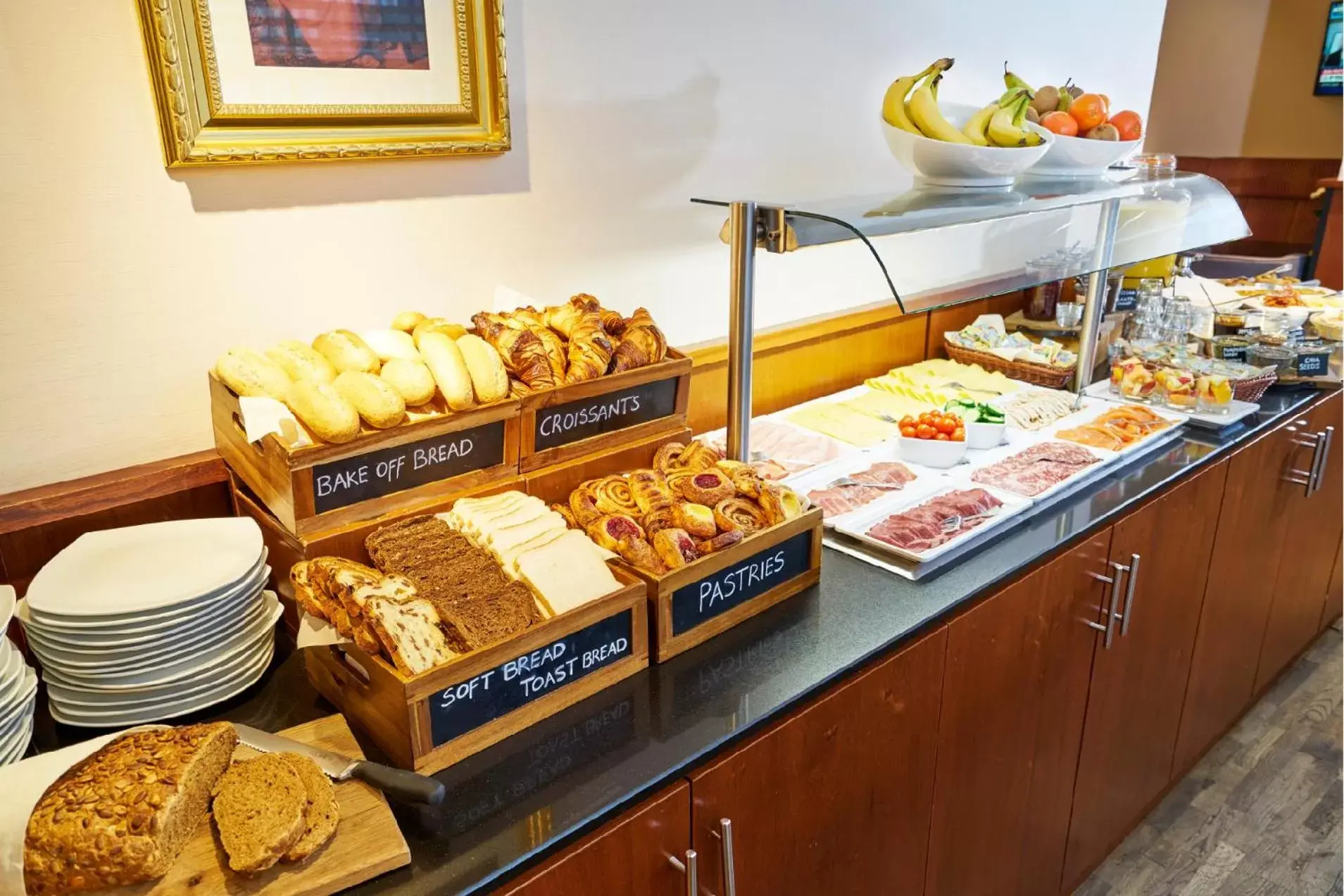 Buffet breakfast, Food in Amrâth Grand Hotel Frans Hals