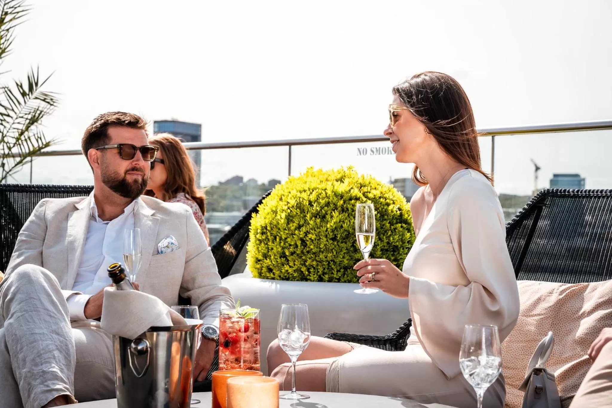 Balcony/Terrace in Radisson Blu Riverside Hotel