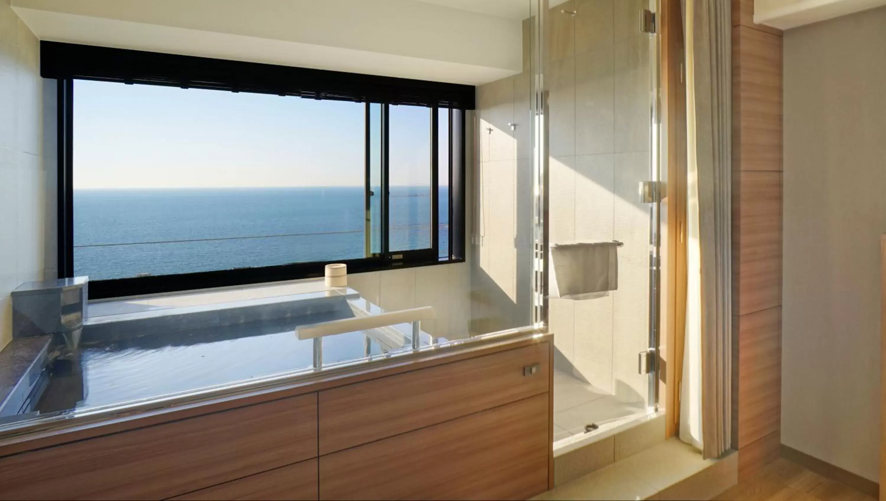 Hot Spring Bath, Sea View in Nanki-Shirahama Marriott Hotel