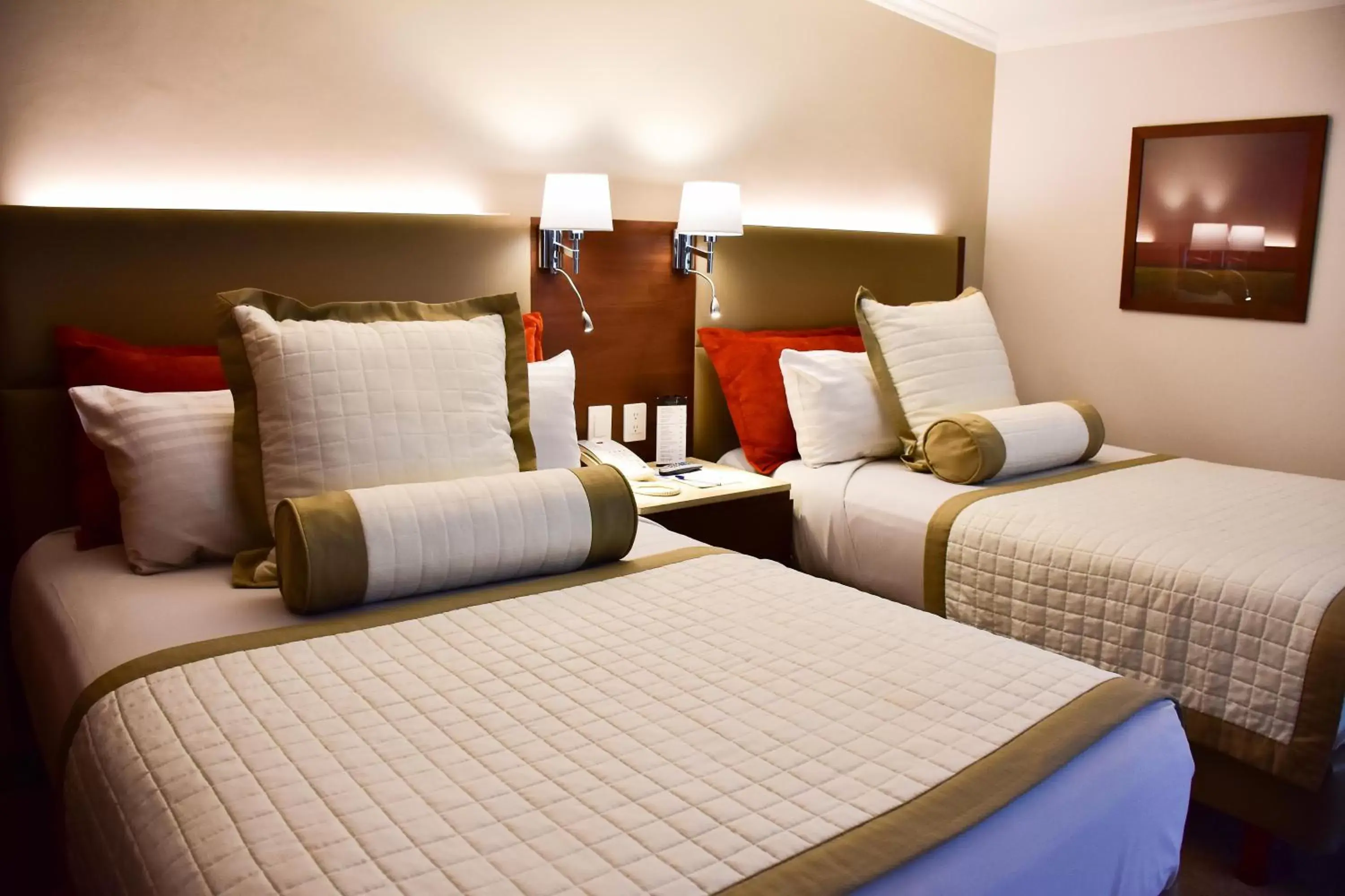 Bedroom, Bed in Hotel Guadalajara Plaza Ejecutivo Lopez Mateos