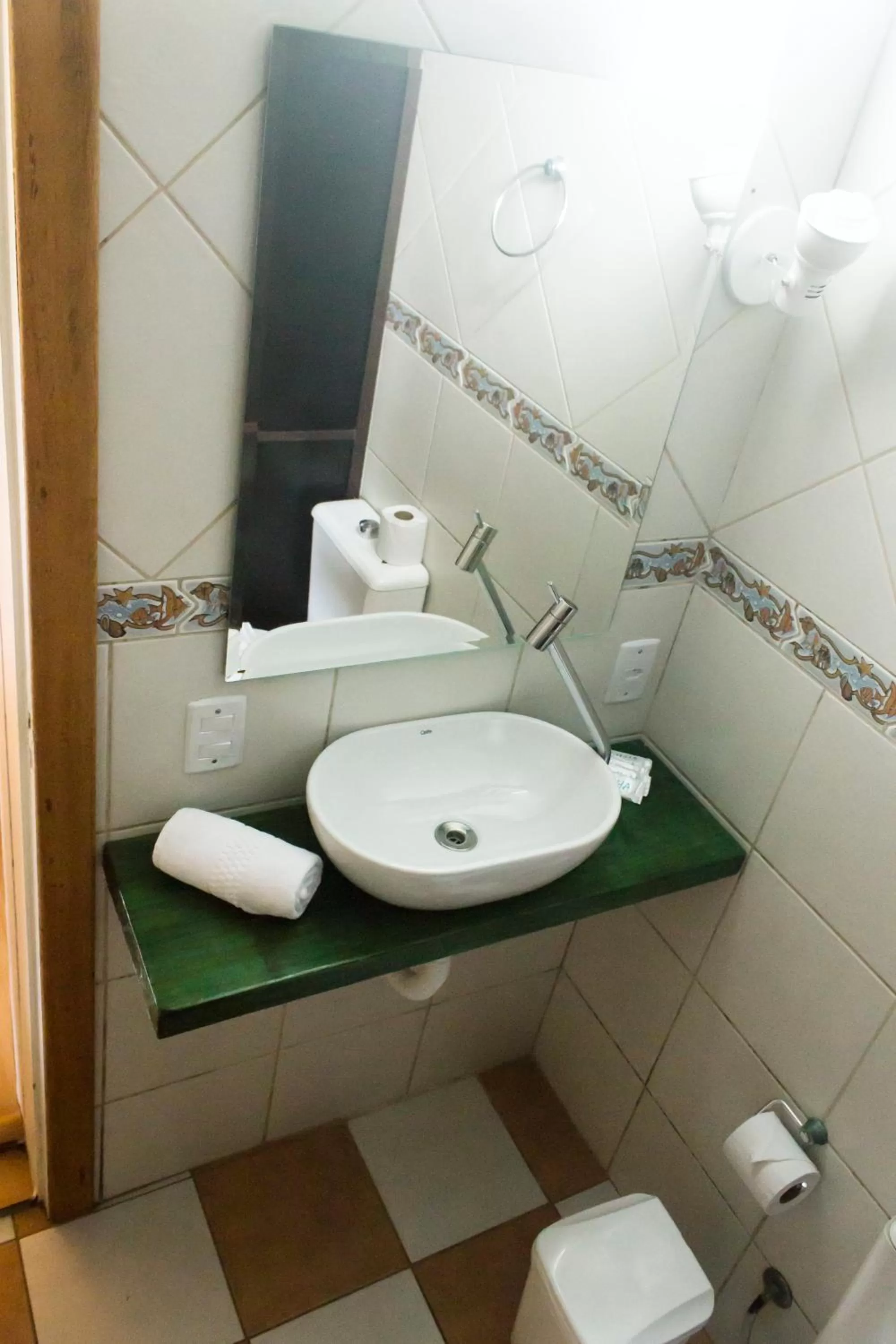 Bathroom in Pousada Ilha da Magia