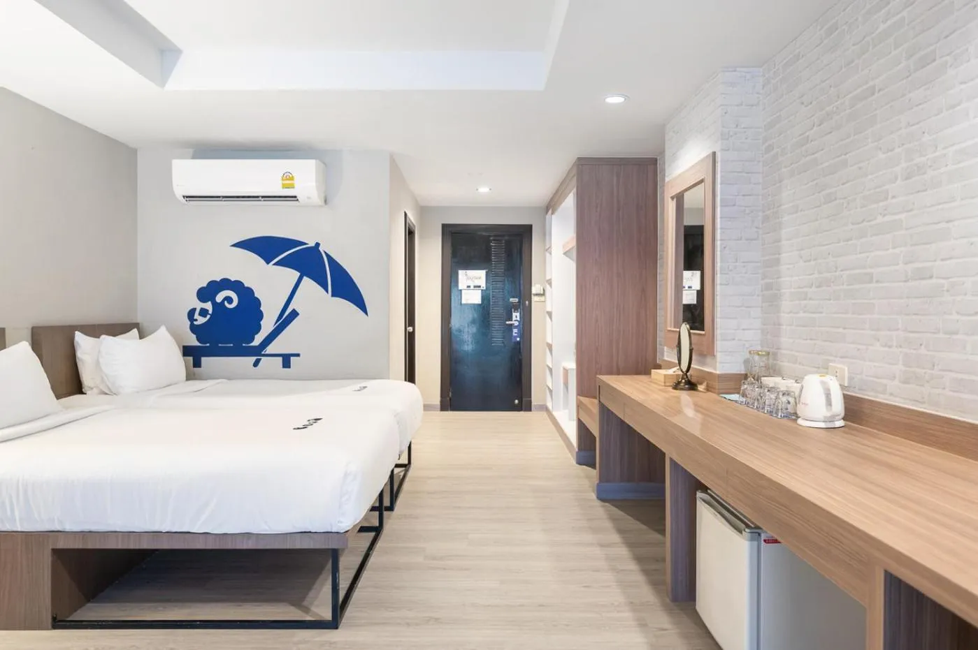 Bed in Kokotel Phuket Patong