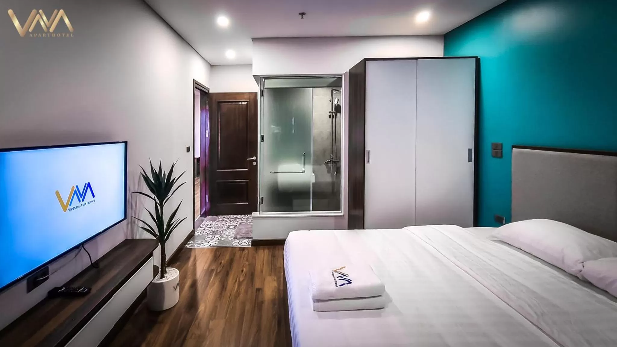 Photo of the whole room, Bed in VNAHOMES APARTHOTEL