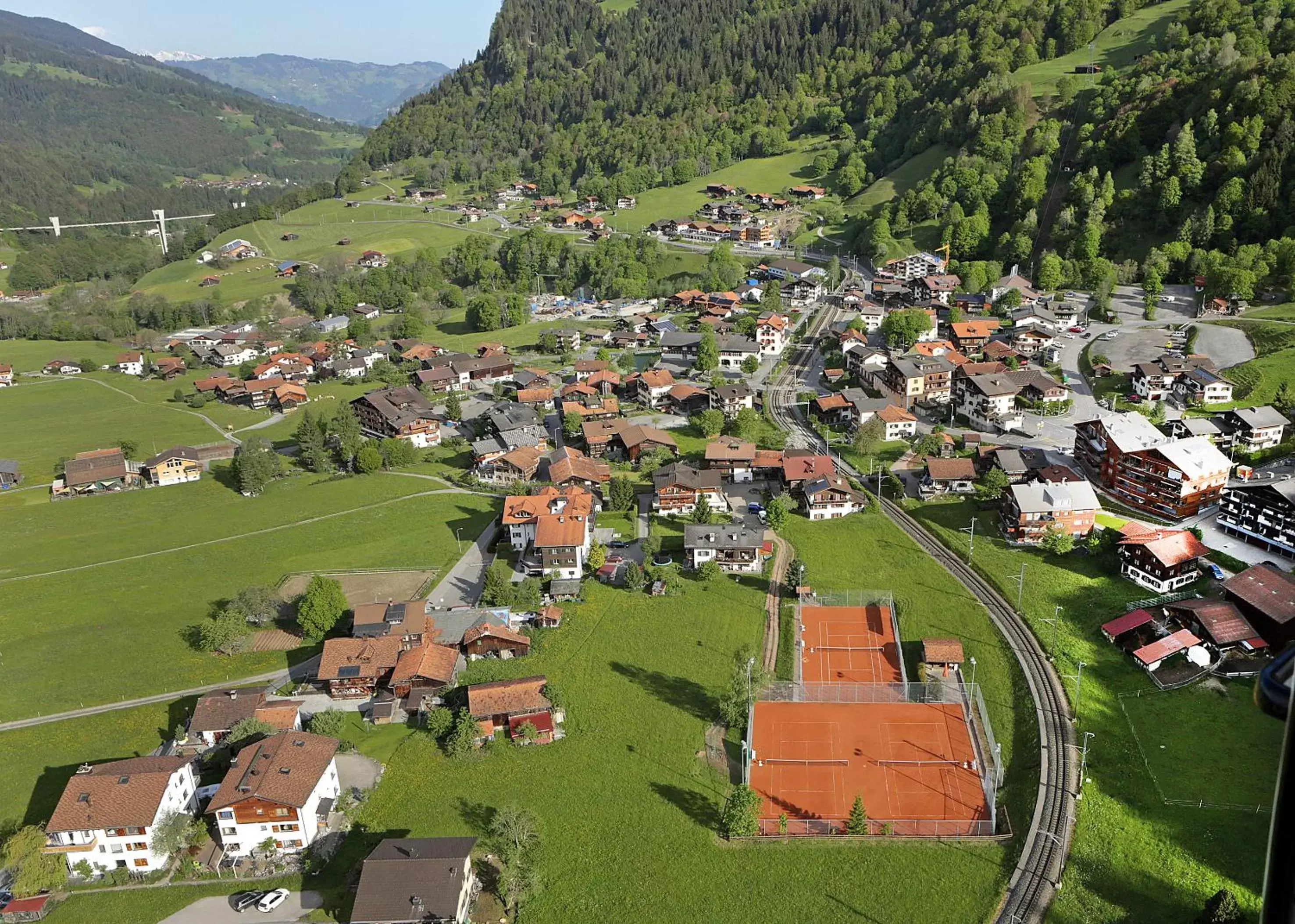 Property building, Bird's-eye View in Hotel Silvapina