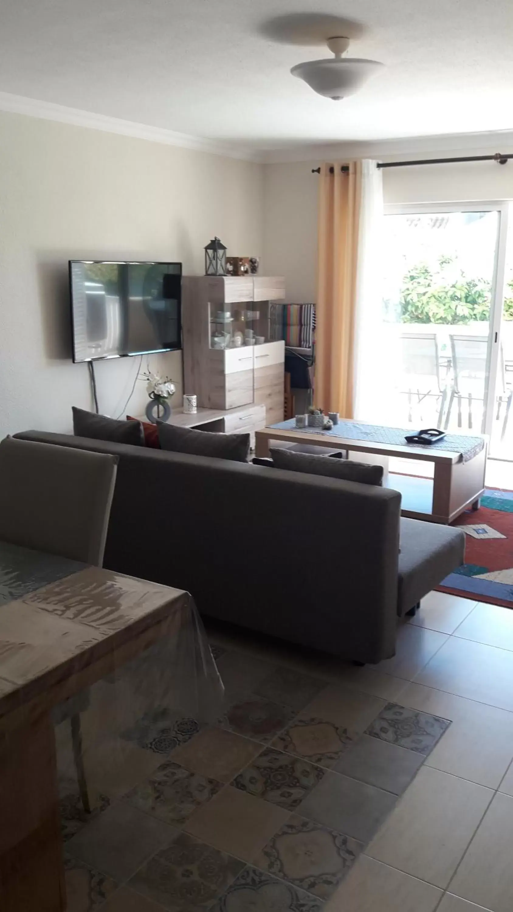 Living room, TV/Entertainment Center in Apartamentos Mar-Sol Villas