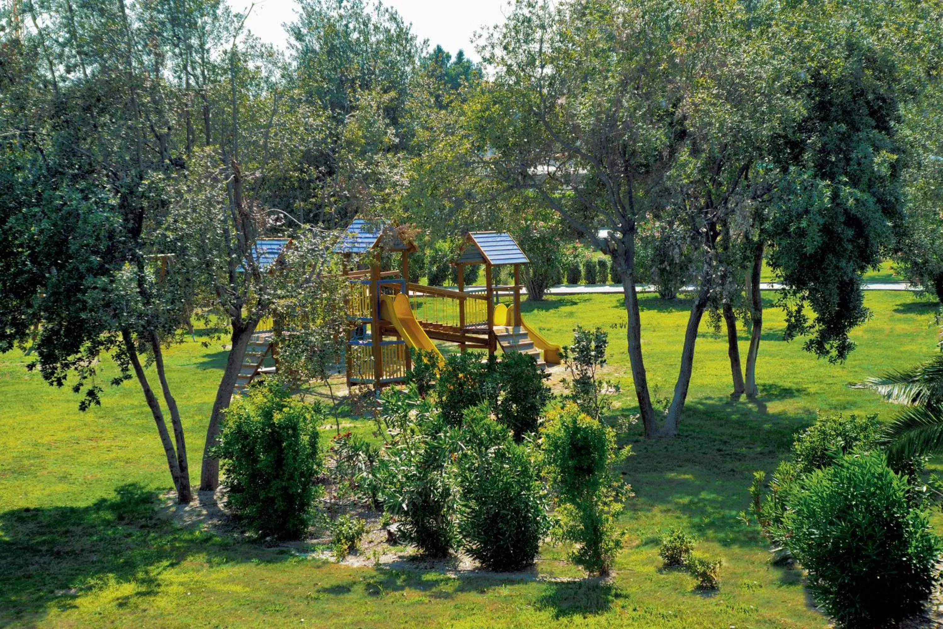 Facade/entrance, Children's Play Area in TH Tirrenia - Green Park Resort
