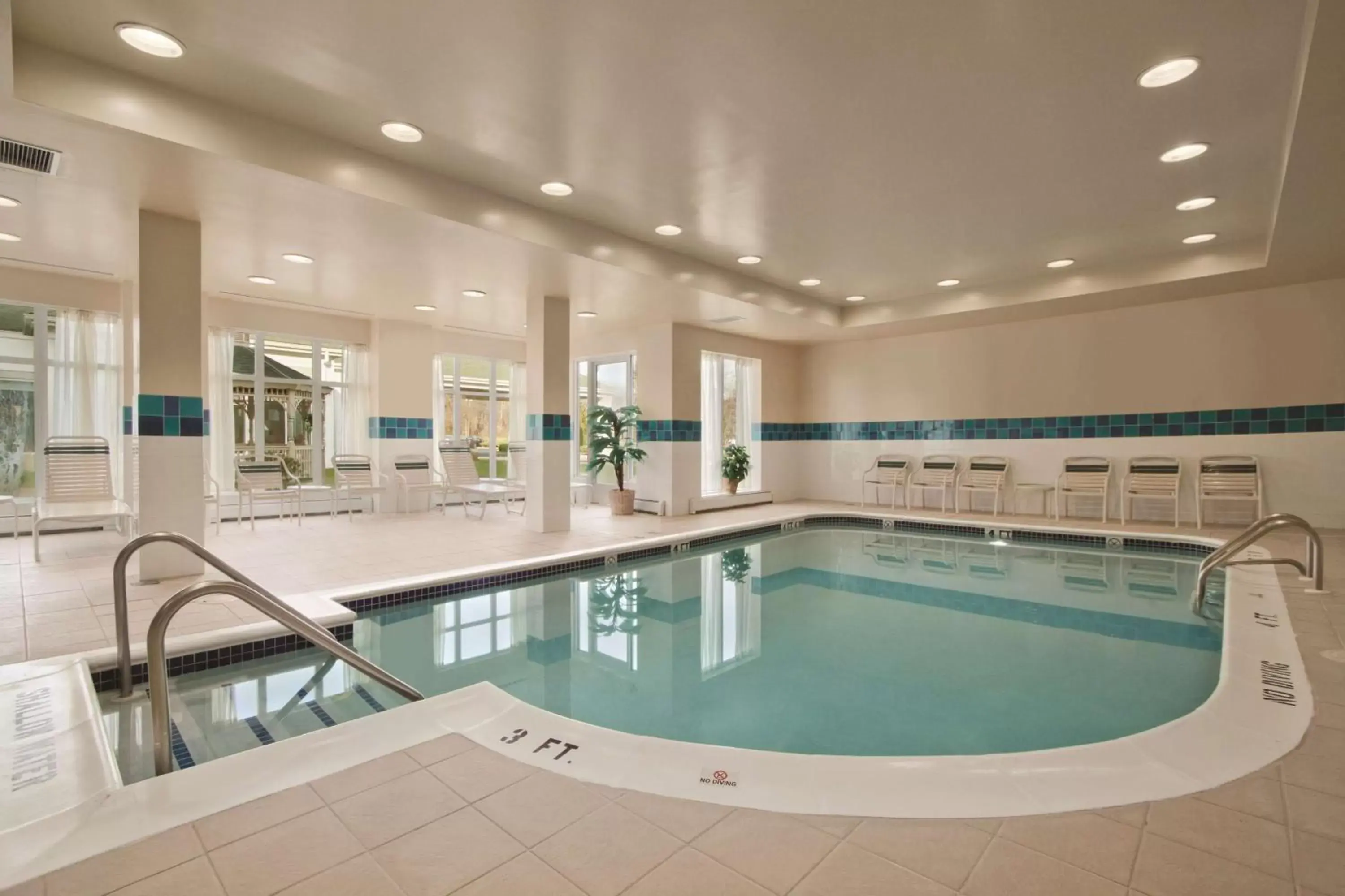 Pool view, Swimming Pool in Hilton Garden Inn Bridgewater