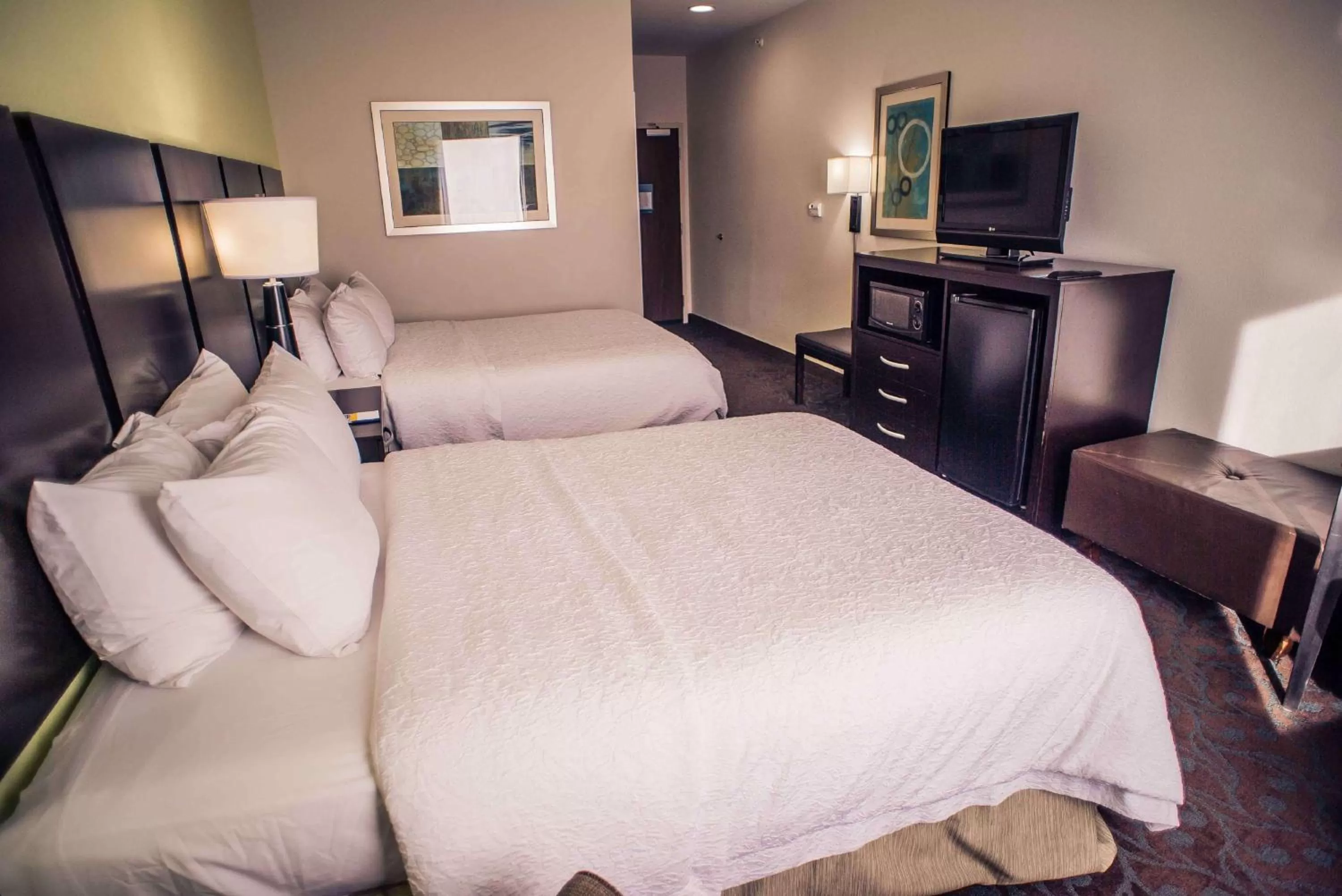 Bed in Hampton Inn - Monticello