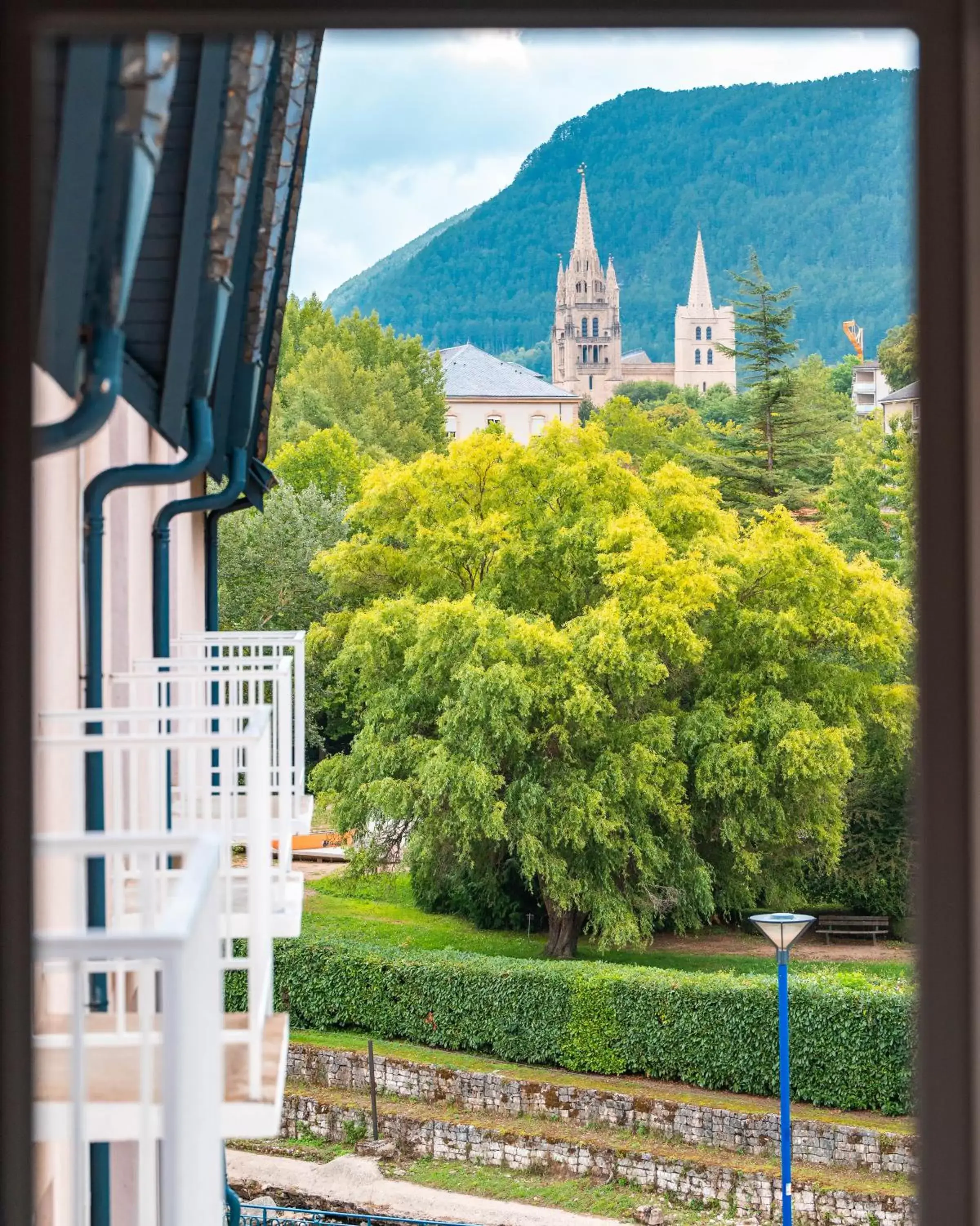 View (from property/room), Mountain View in The Originals Boutique, Hôtel du Pont Roupt, Mende (Inter-Hotel)