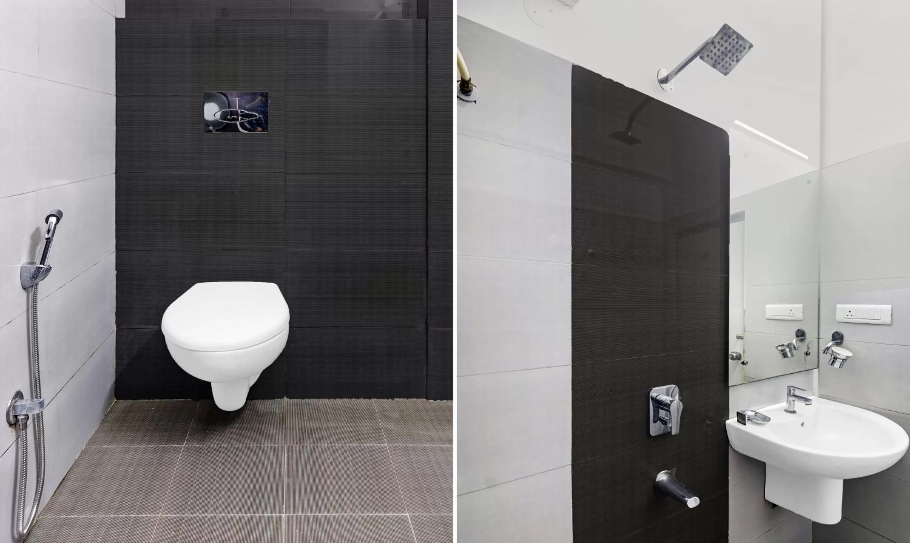 Toilet in Treebo Kruthika Residency