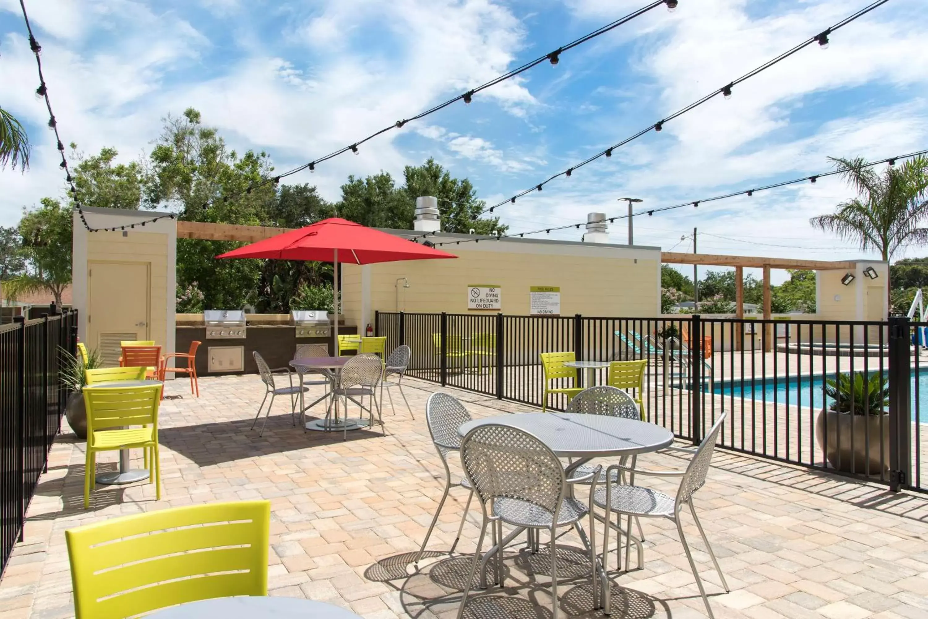 Pool view in Home2 Suites By Hilton Nokomis Pool view in Home2 Suites By Hilton Nokomis