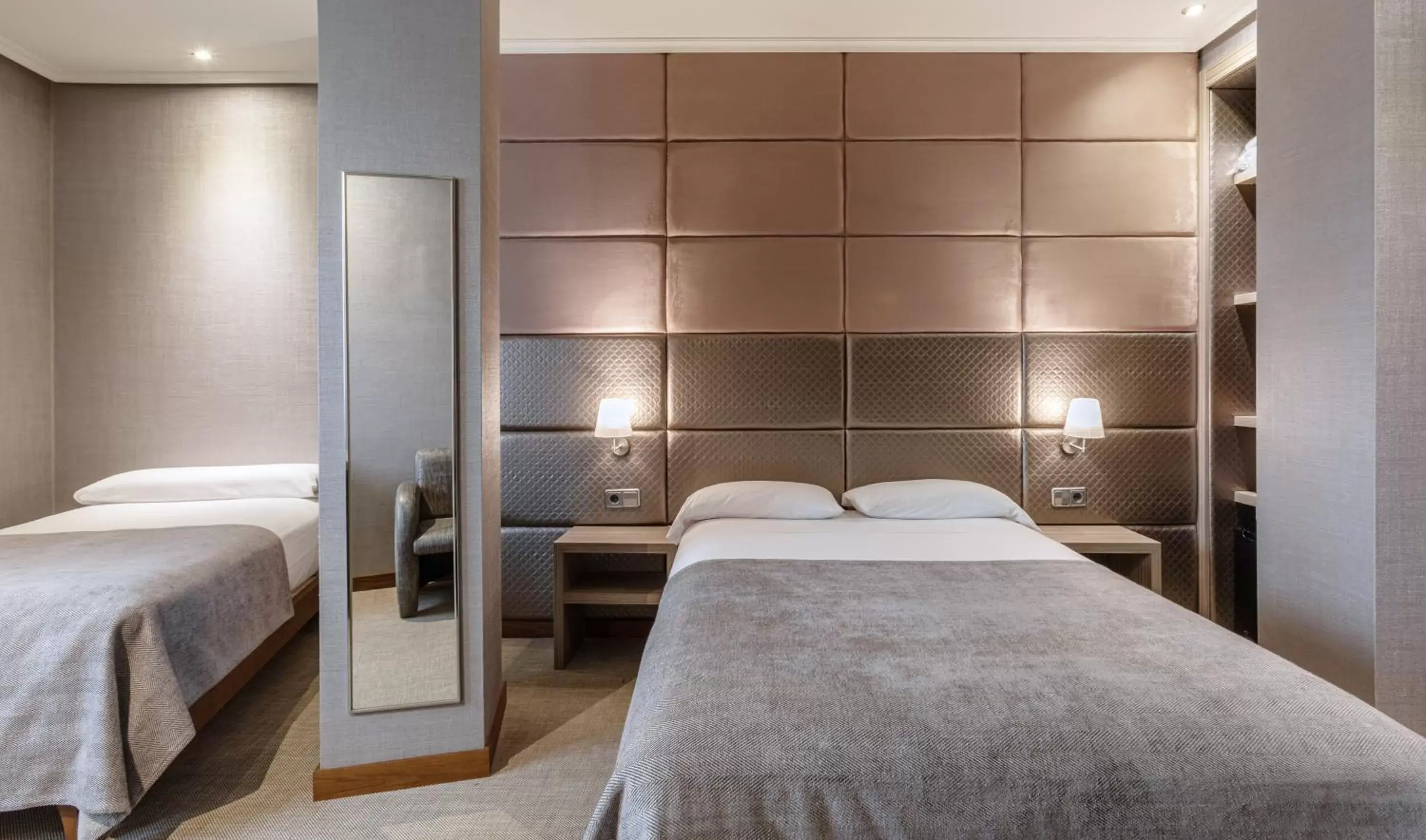 Double Room with Extra Bed in Hotel Pensua Punta del Este Double Room with Extra Bed in Hotel Pensua Punta del Este