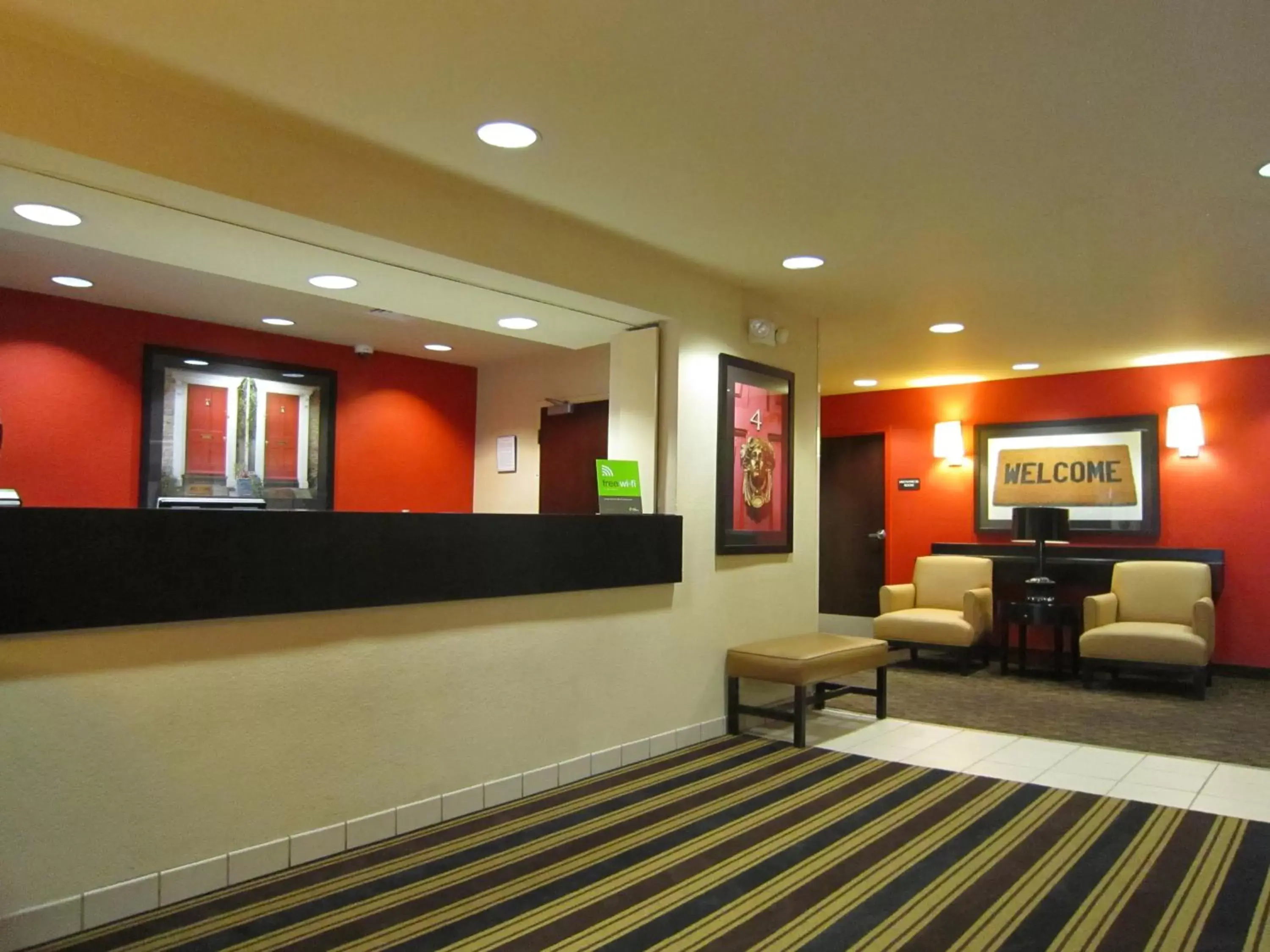 Lobby or reception, Lobby/Reception in Extended Stay America Suites - New Orleans - Airport