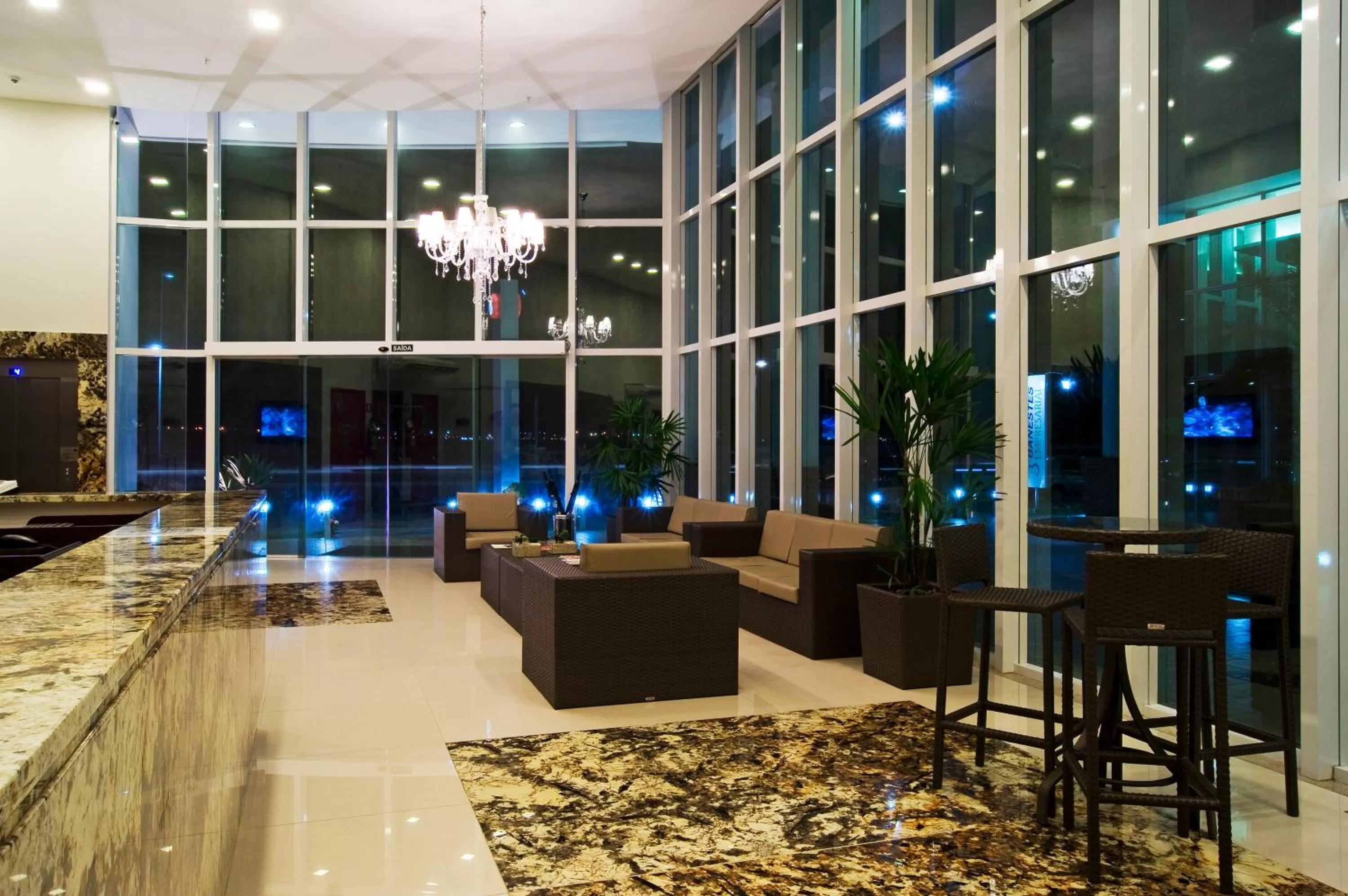 Lobby or reception in Alameda Vitória Hotel