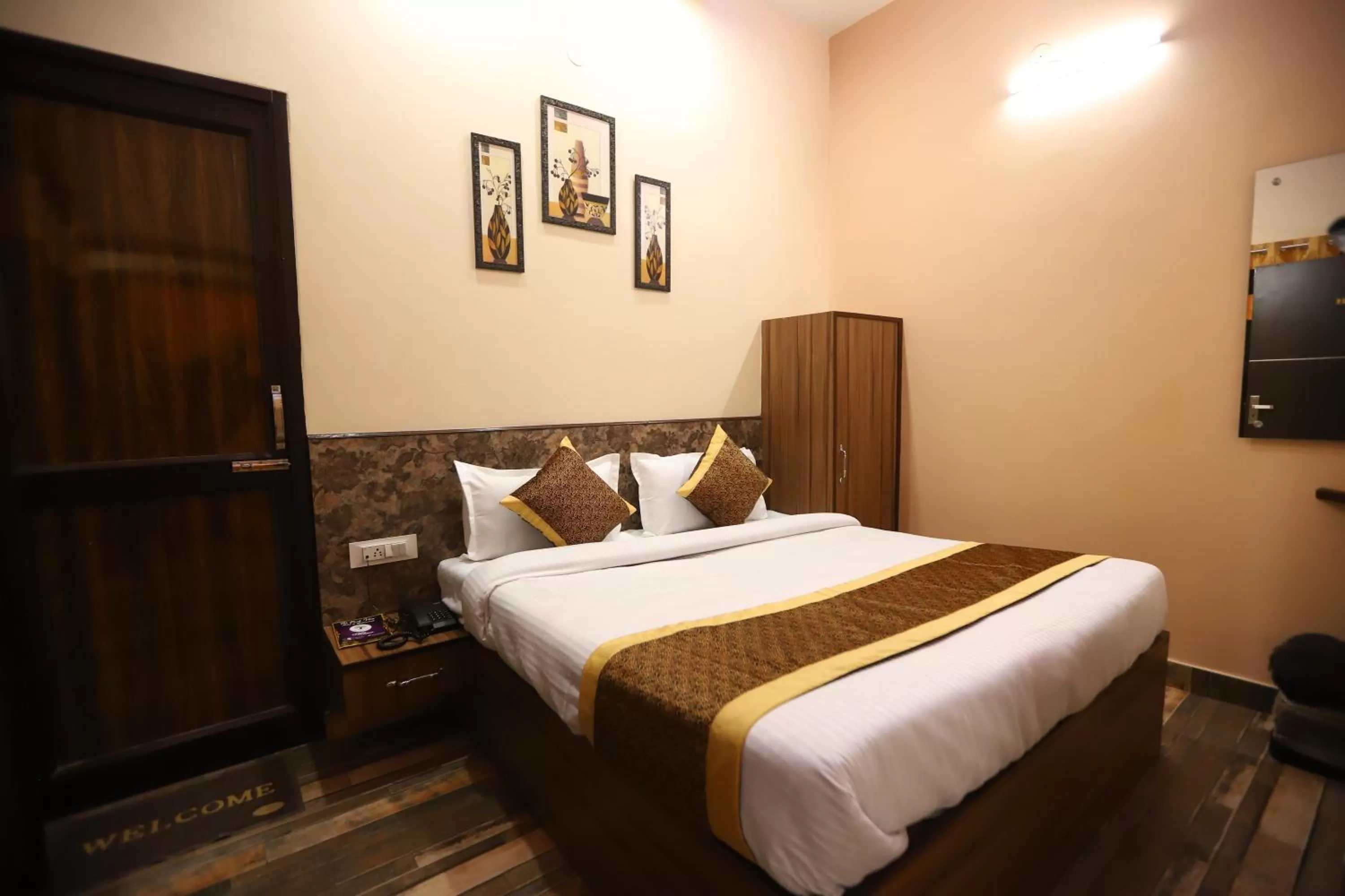 Bed in The Park View Hotel