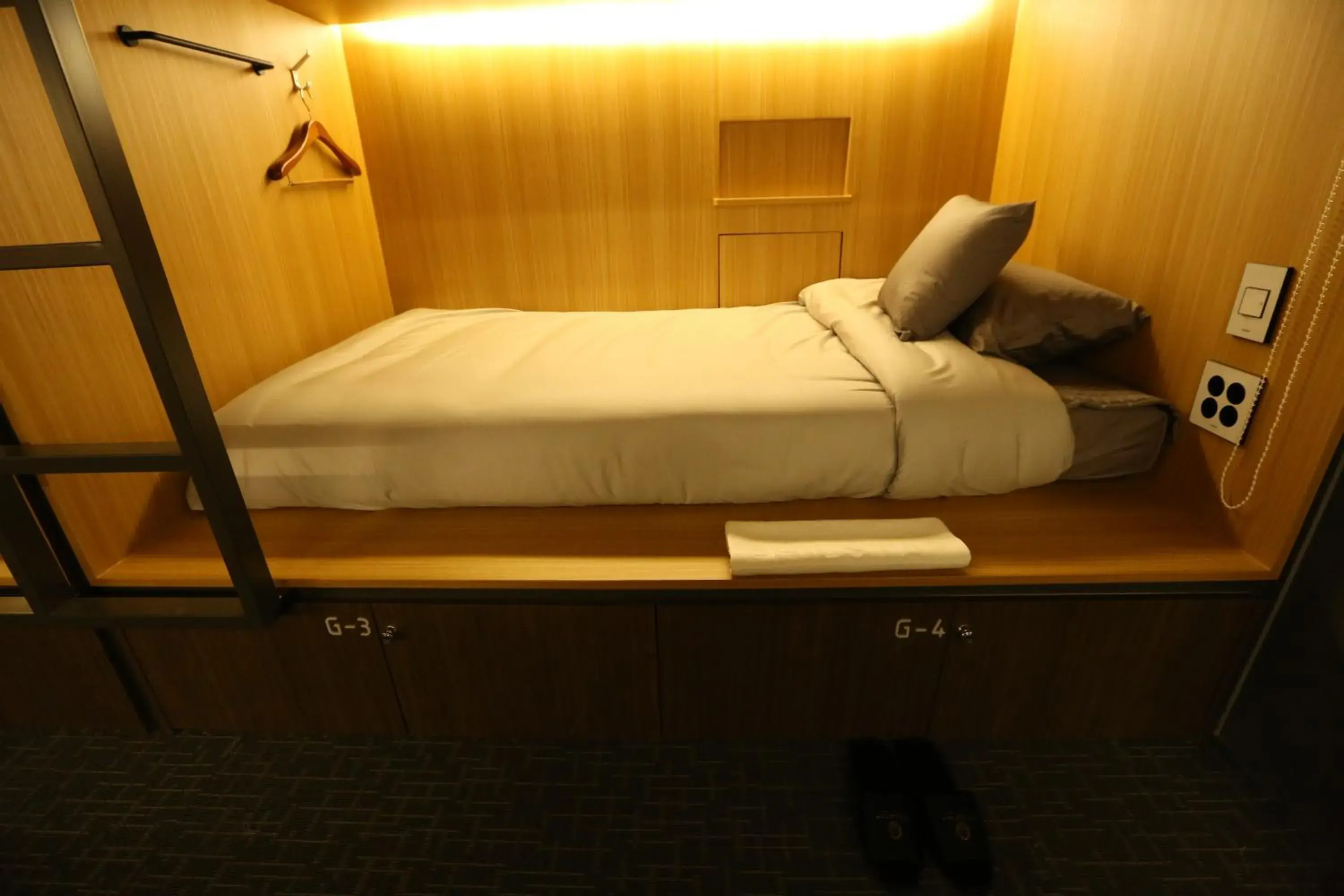 Bedroom, Bed in Philstay Myeongdong Boutique - Women Only